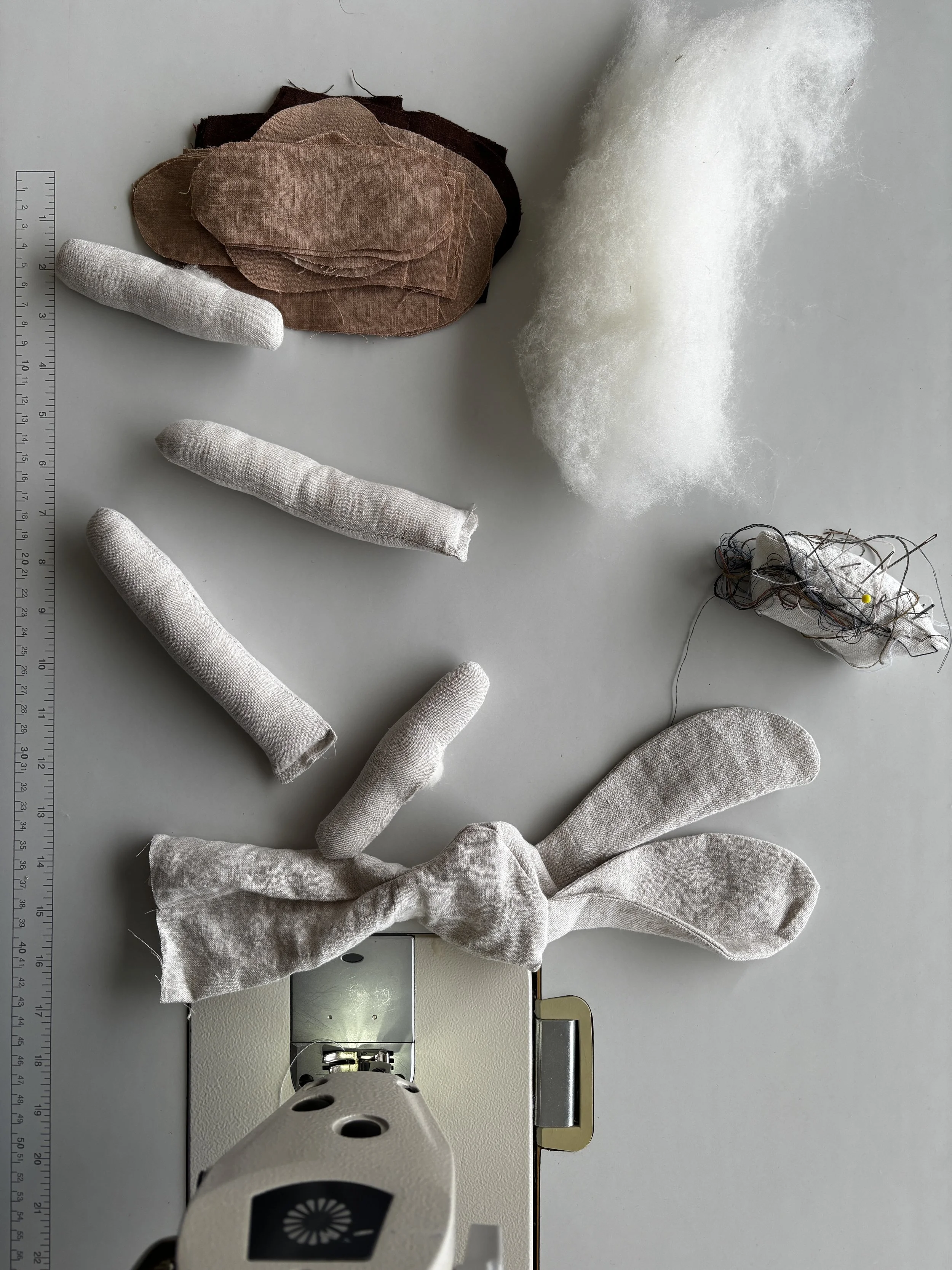 heirloom linen bunnies