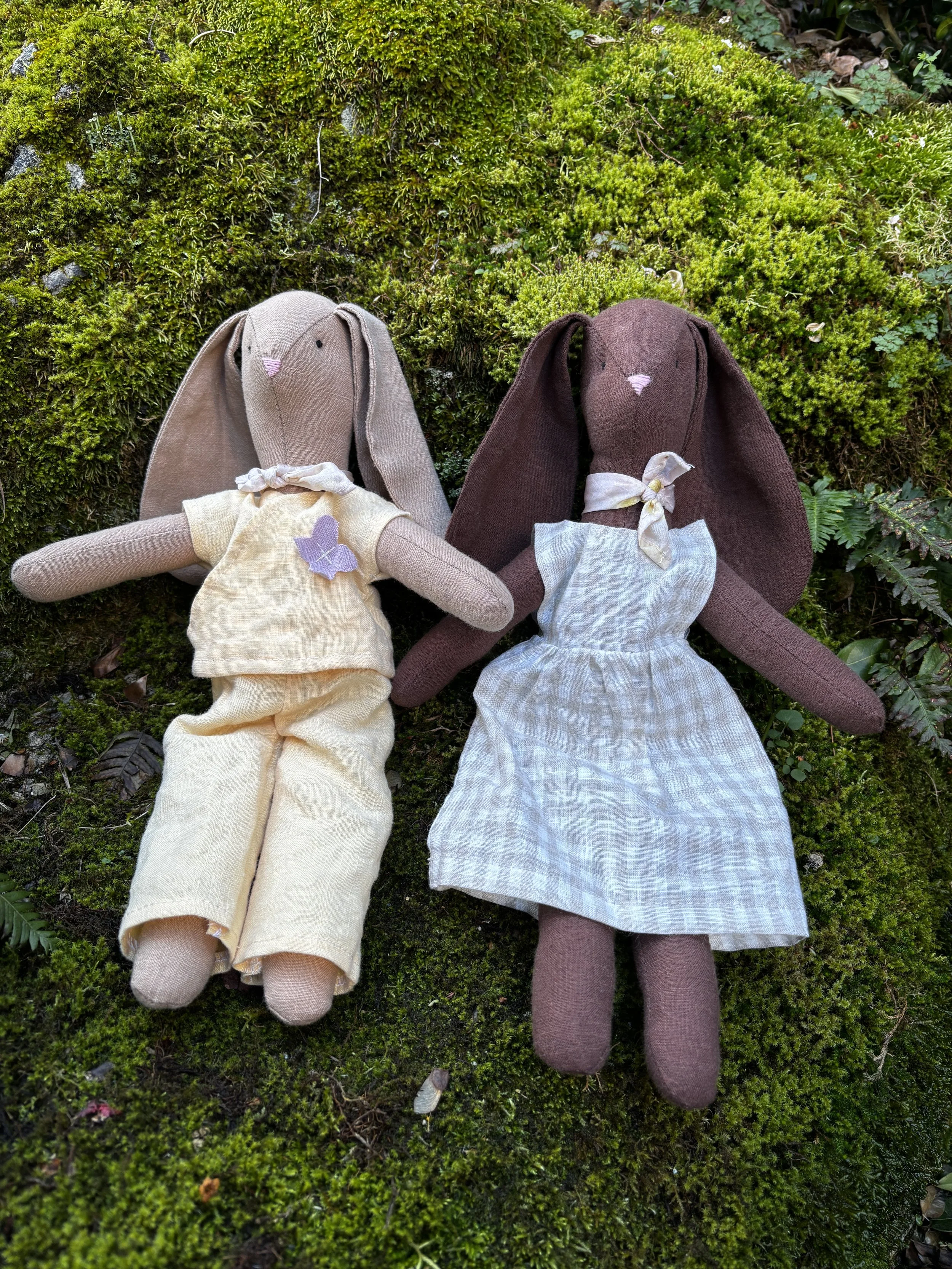 Heirloom linen bunny