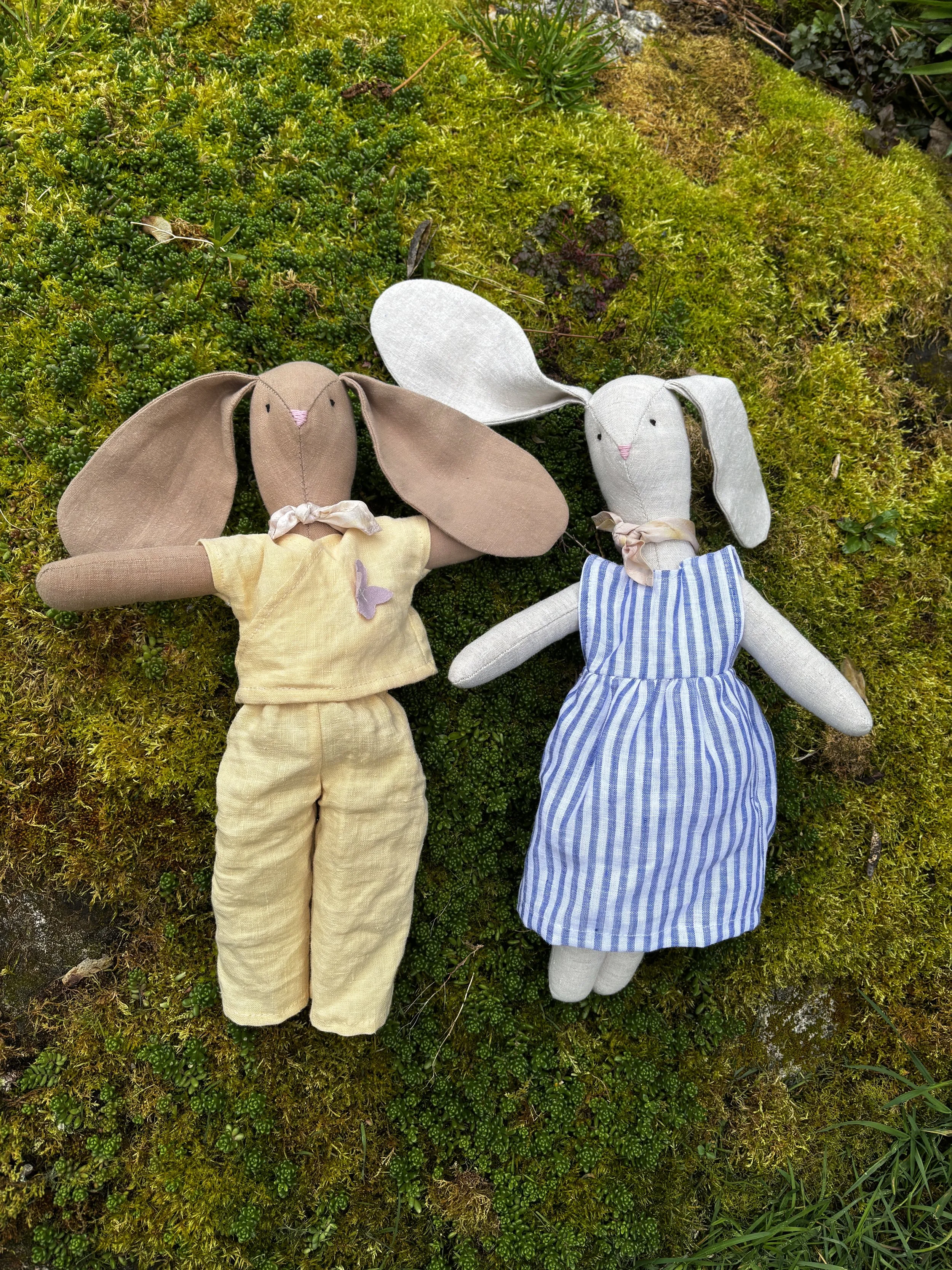 heirloom linen bunnies