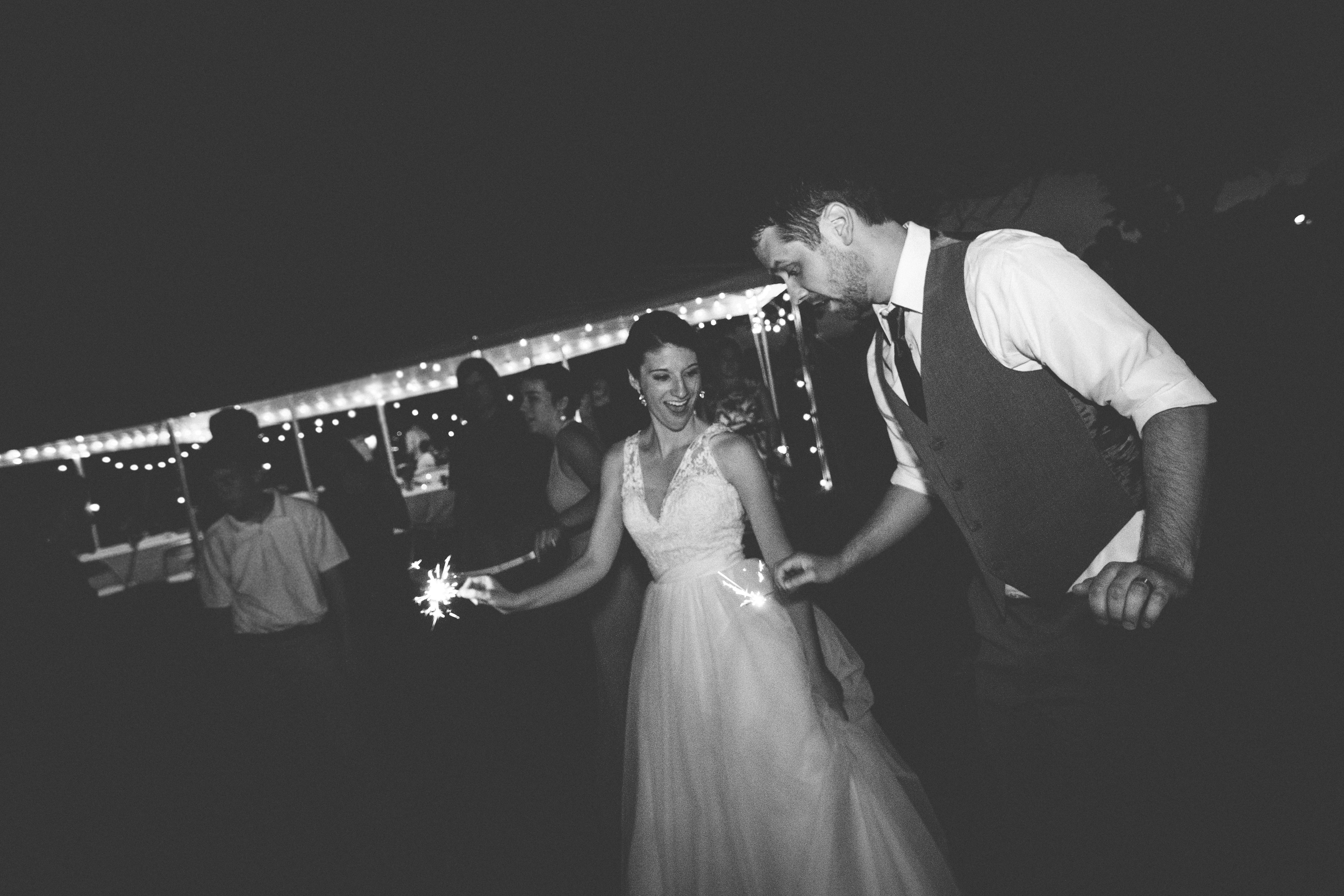 Sparklers at Bliss Farm in Granville, Massachusetts. Sweet Alice Photography.