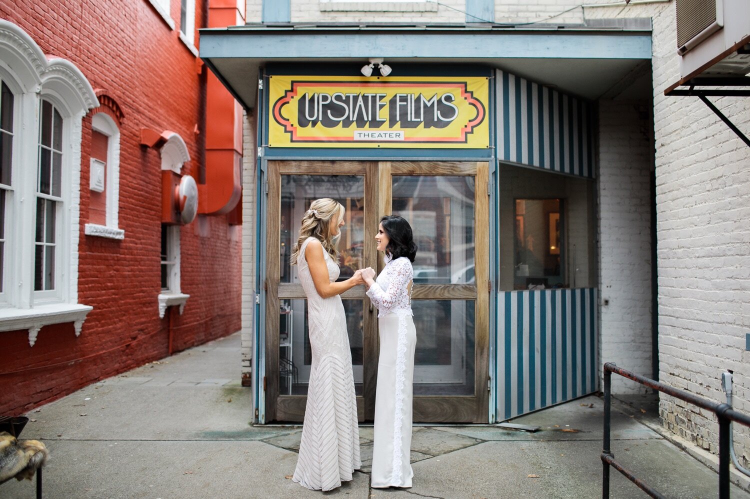 14_Elopement wedding photos of brides in Rhinebeck NY at Upstate Films.jpg