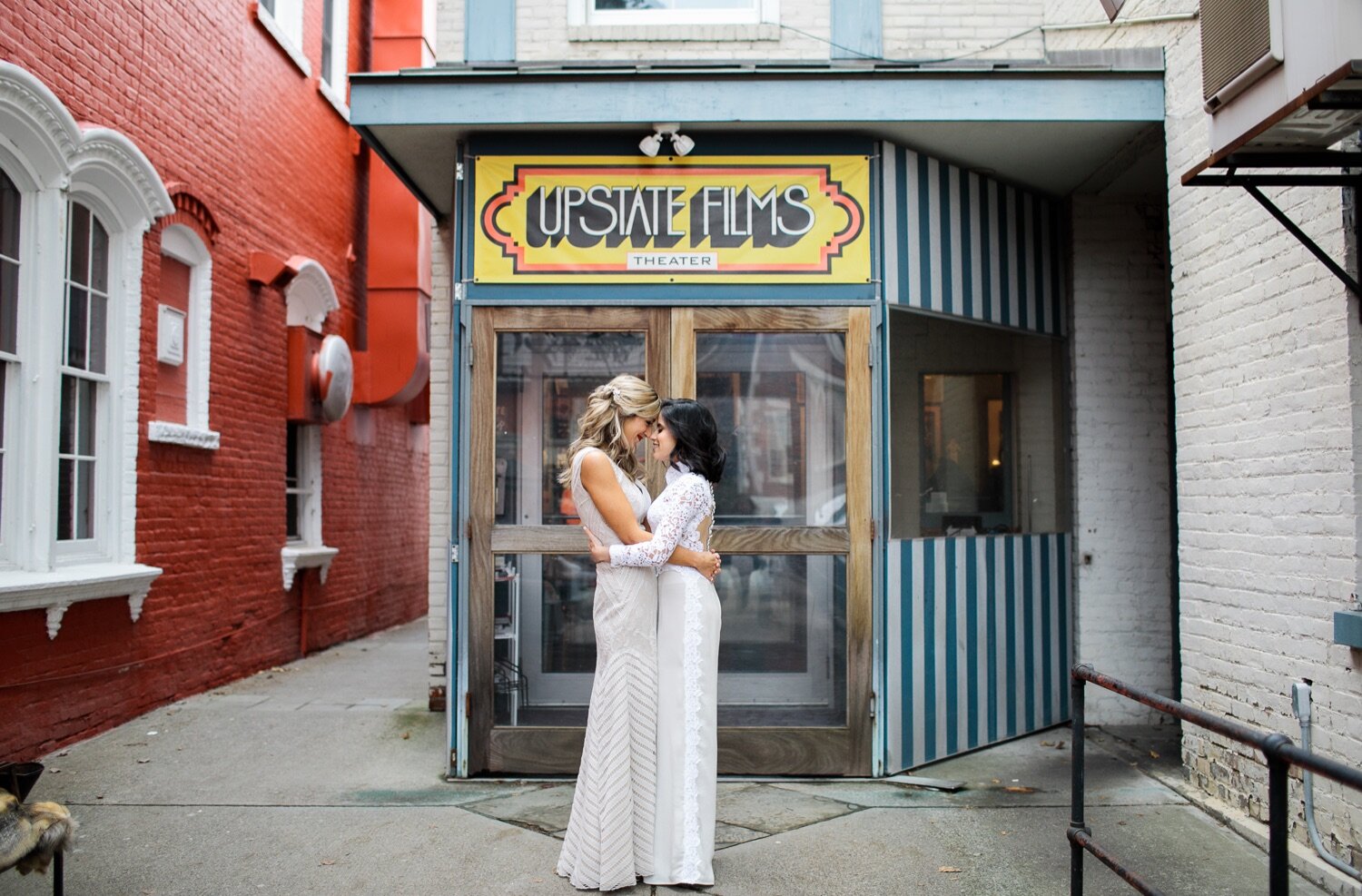 15_Elopement wedding photos of brides in Rhinebeck NY at Upstate Films.jpg