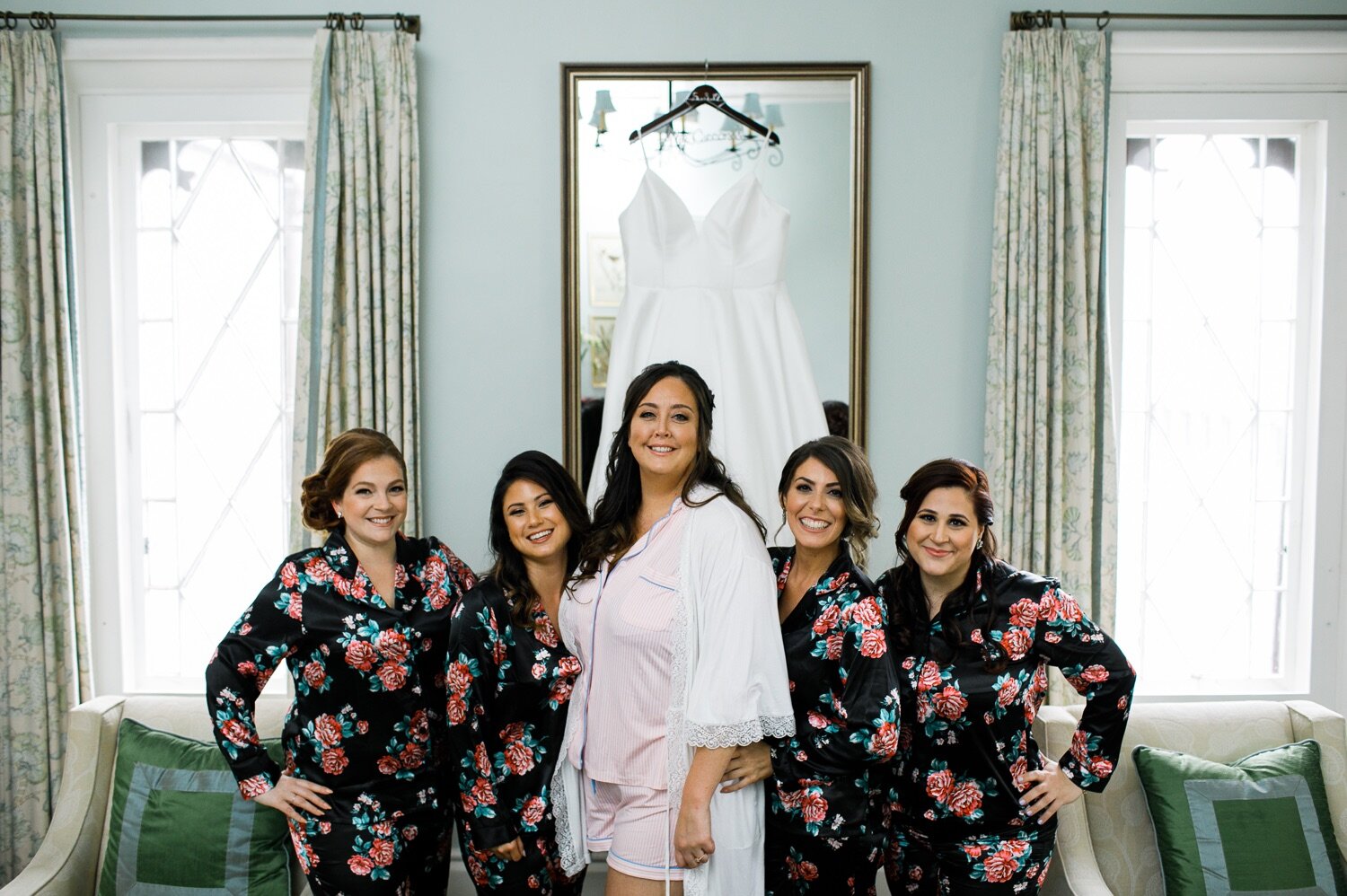 18_Bridesmaids at Whitby Castle wedding in Rye NY.jpg