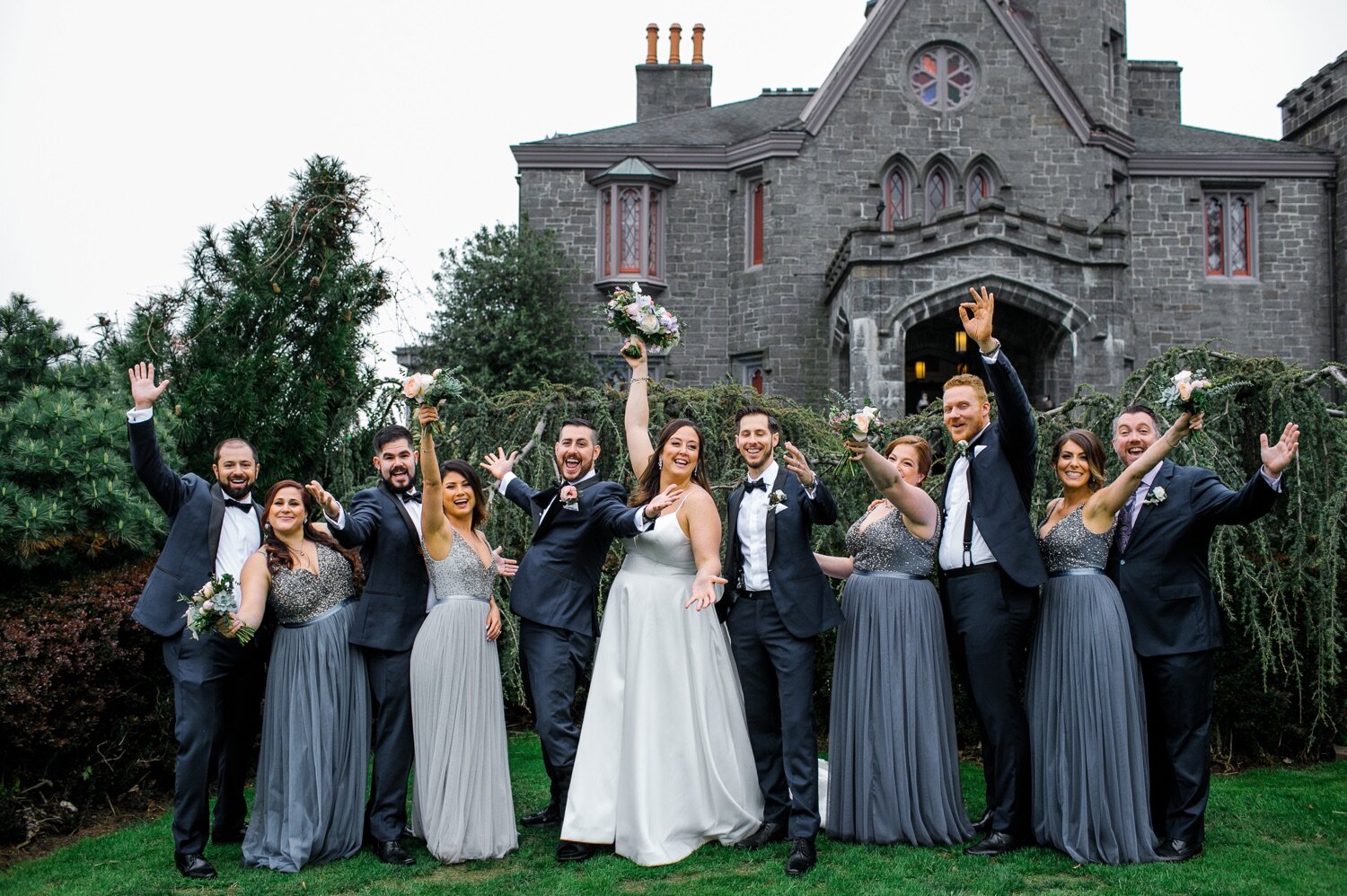 45_Wedding party portraits at Whitby Castle wedding in Rye, NY.jpg