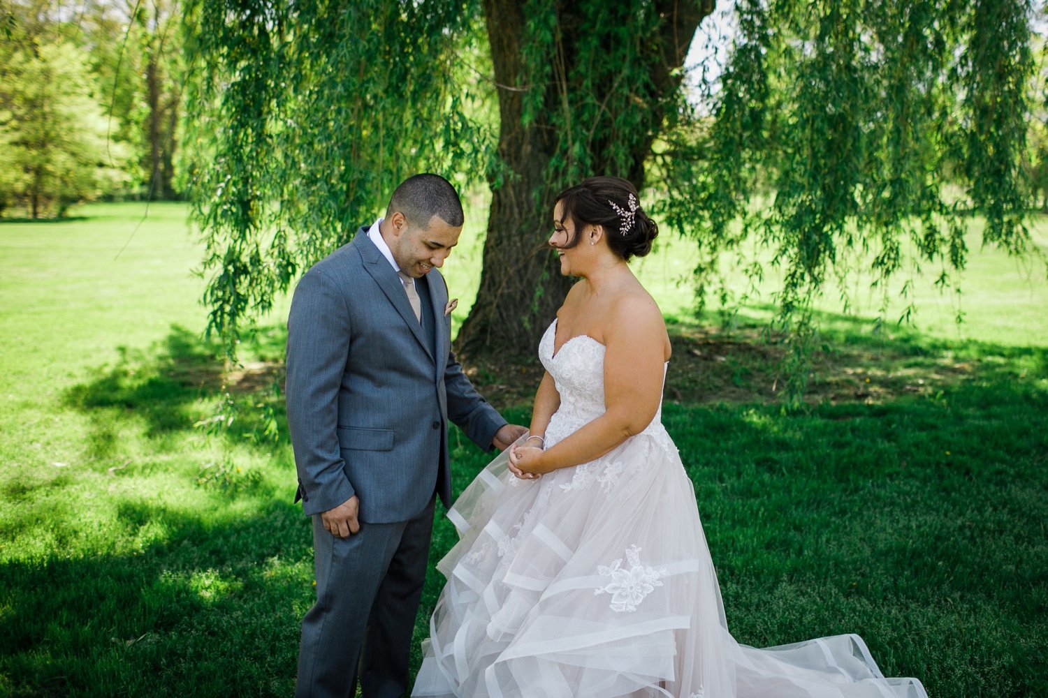 04_First look on a wedding day at Otterkill Golf and Country Club by Sweet Alice Photography.jpg