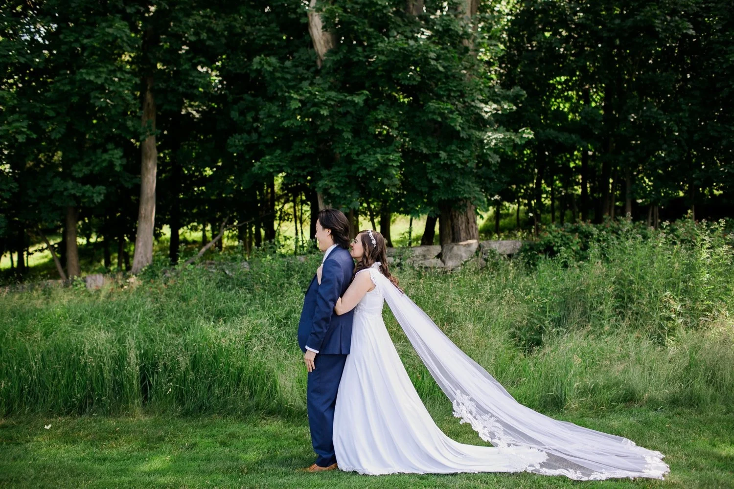 Summer Wedding at Whitby Castle in Rye, NY // Christina + Jonny