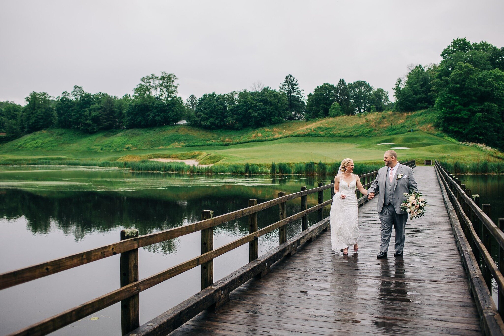 I&rsquo;ve photographed so many weddings at Hollow Brook Golf Club by now, but every single one never ceases to be different and magical in its own way. This venue just seems to call in the most endearing souls, surrounded by the best people. And thi