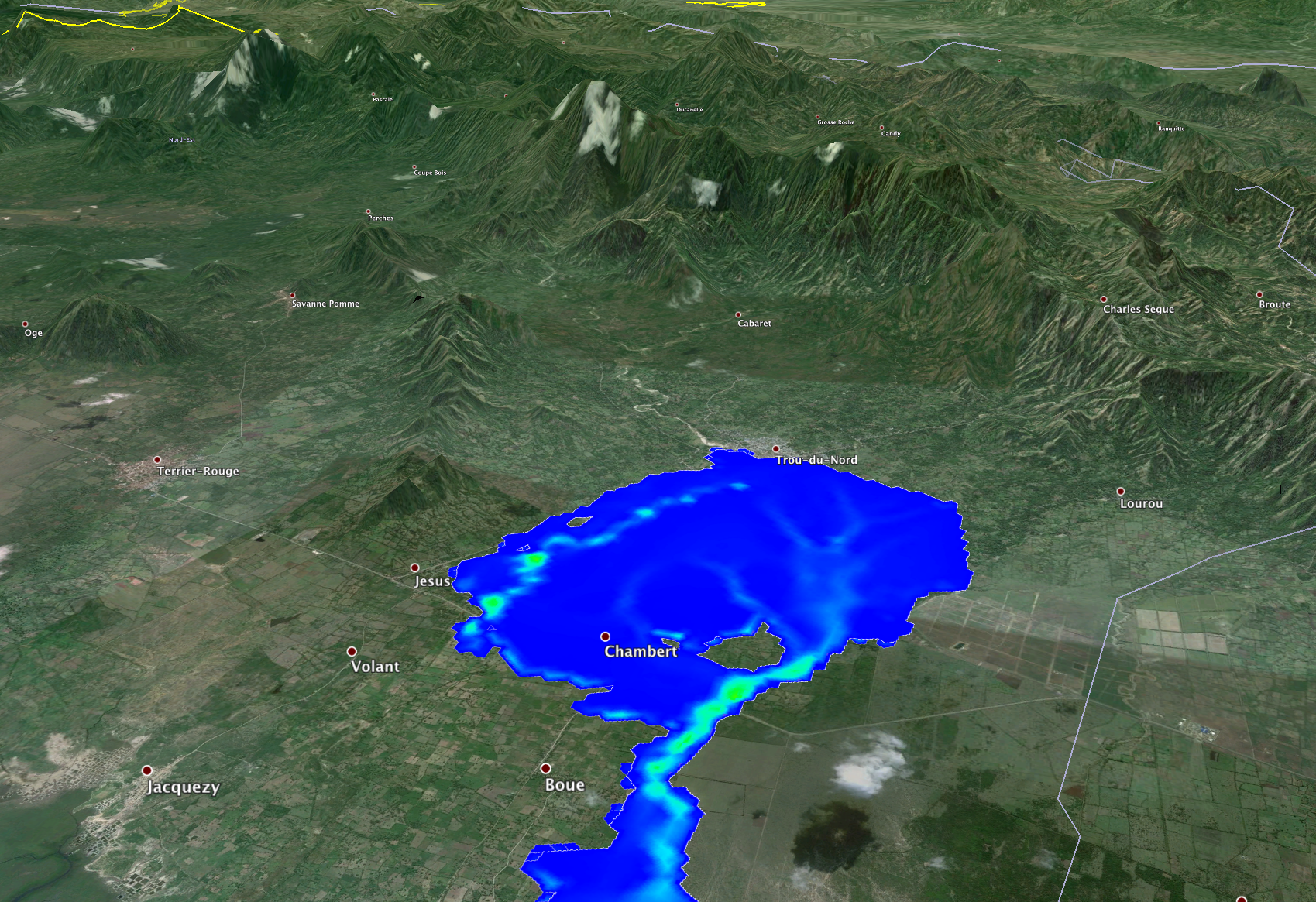 hydrologic simulation in Haiti