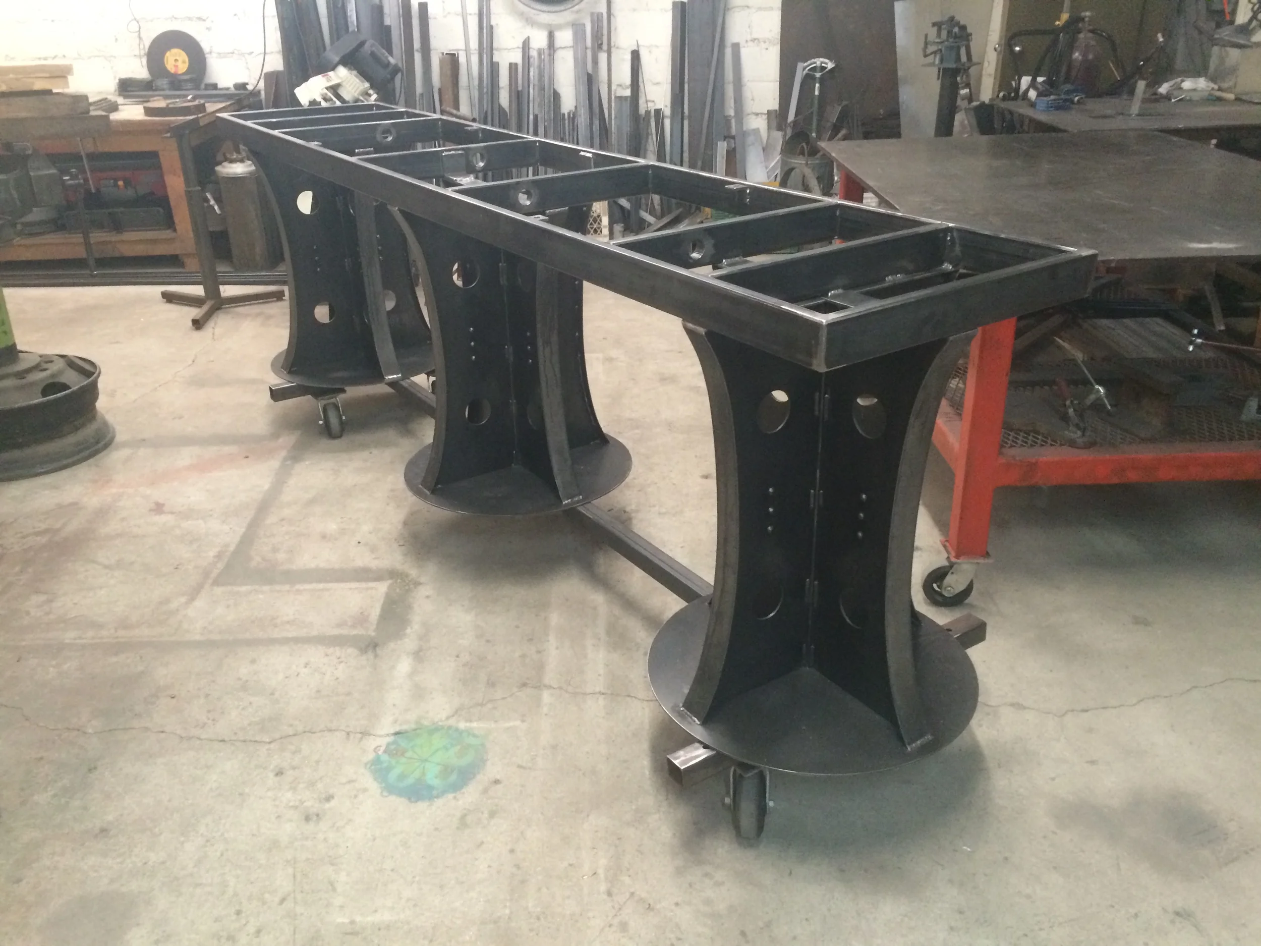 Custom steel furniture
