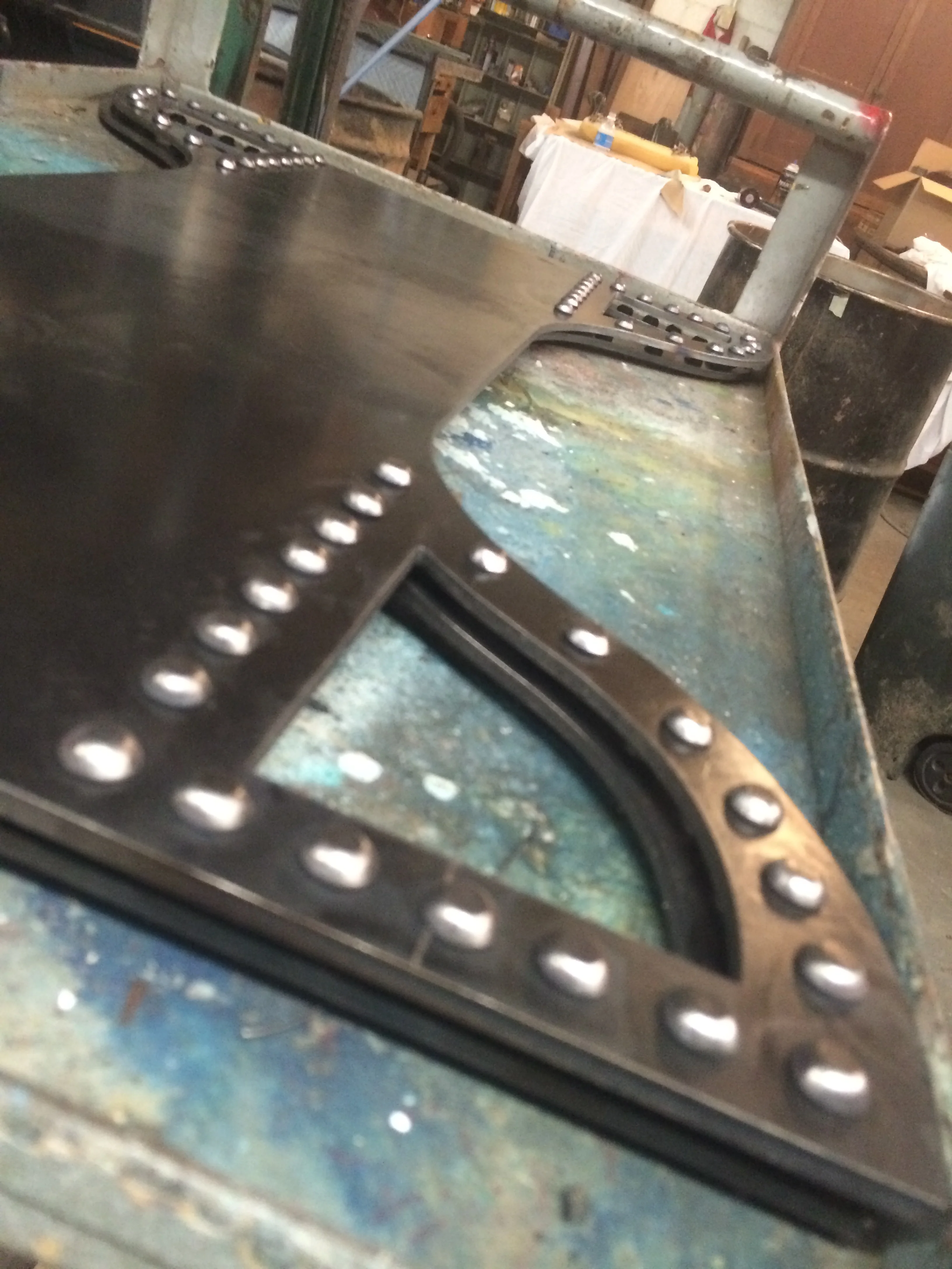 Furniture detail in process