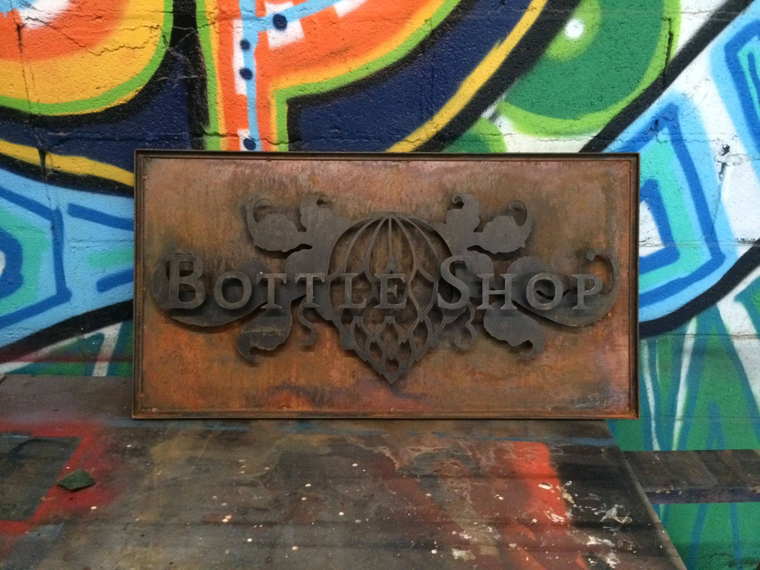 Custom Steel sign