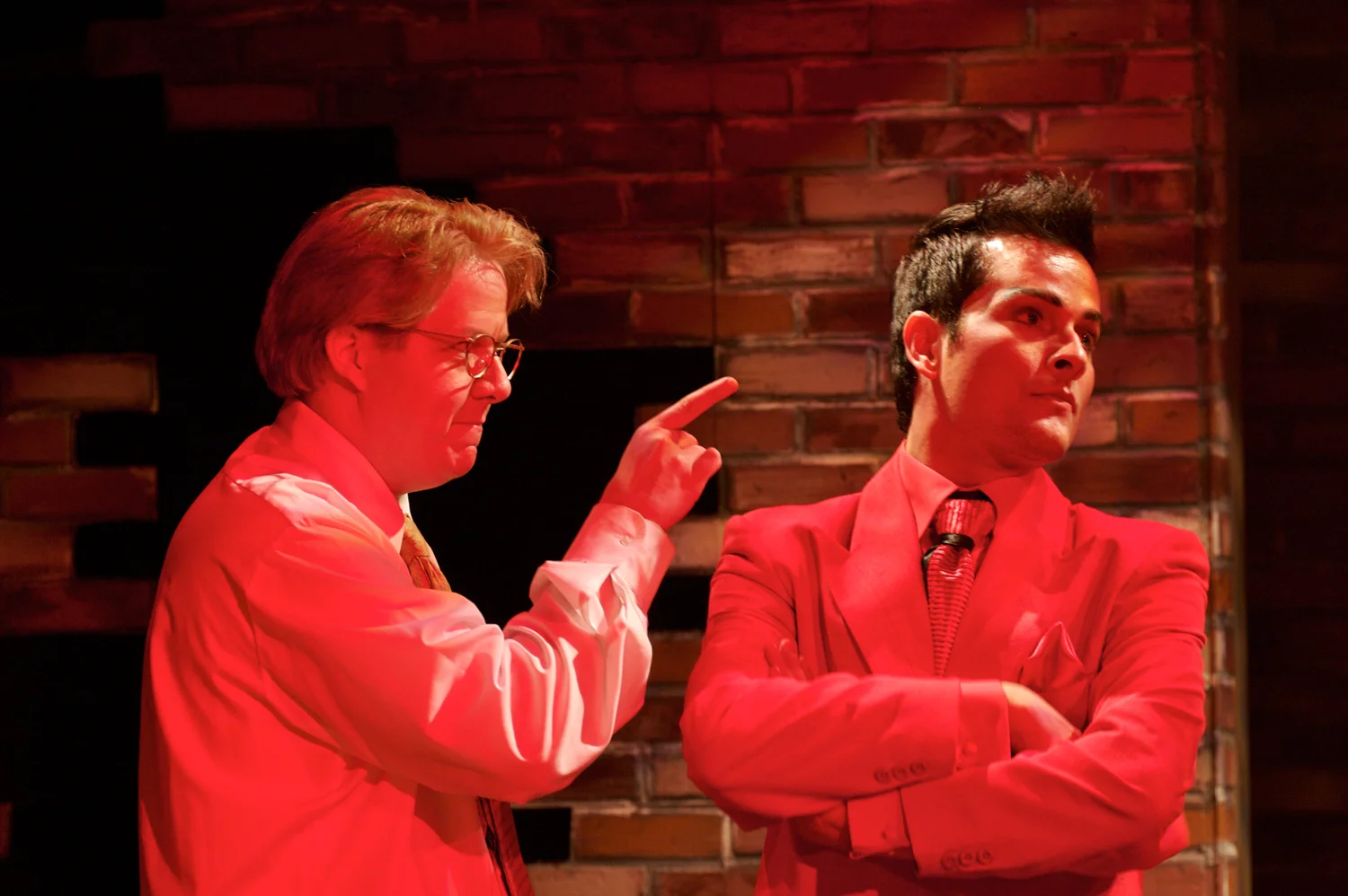 Satan in the American Premiere of Jerry Springer the Opera
