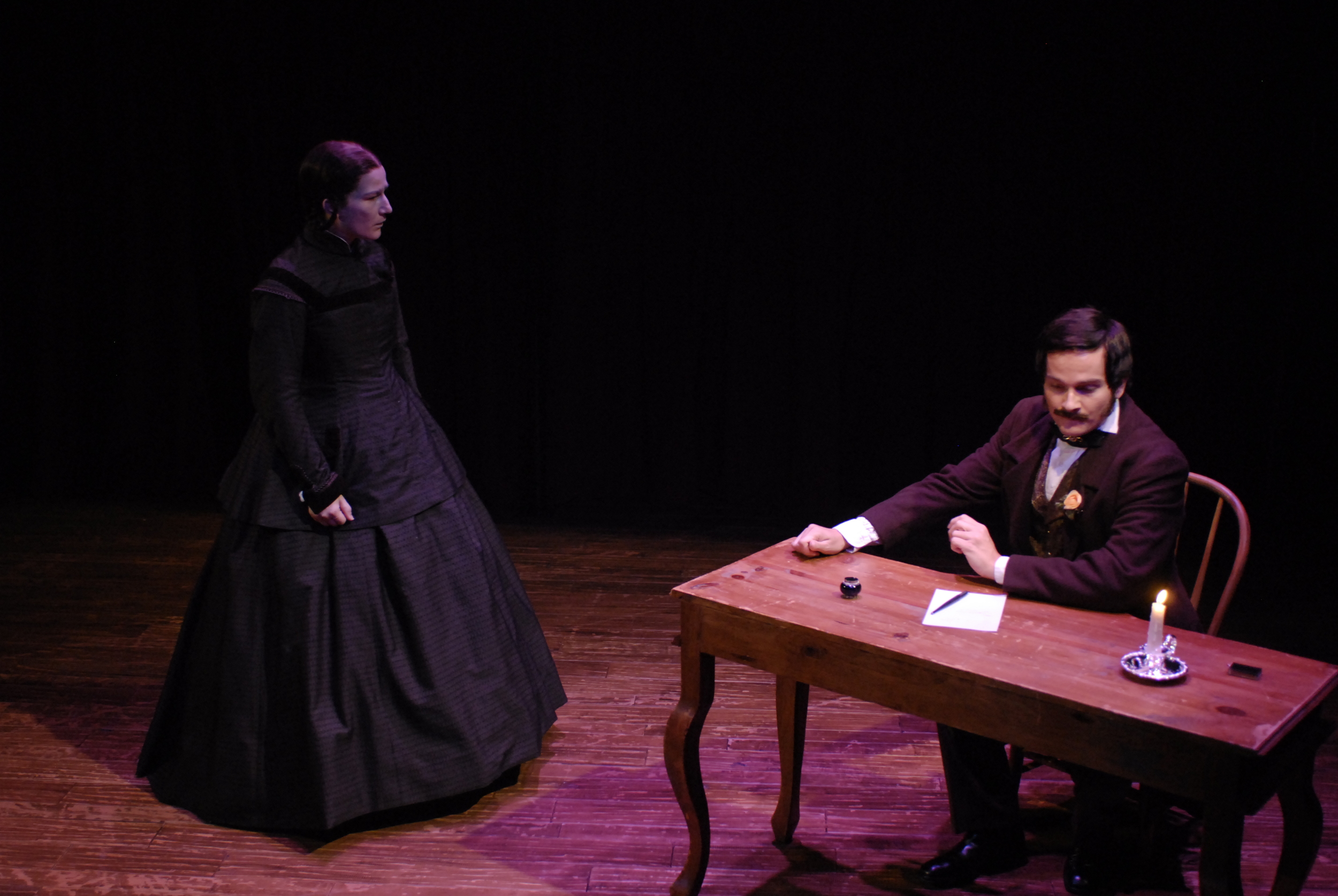 With Ana Gasteyer in Passion at Chicago Shakespeare Theatre