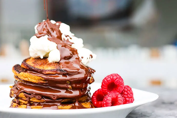 chocolate pancakes