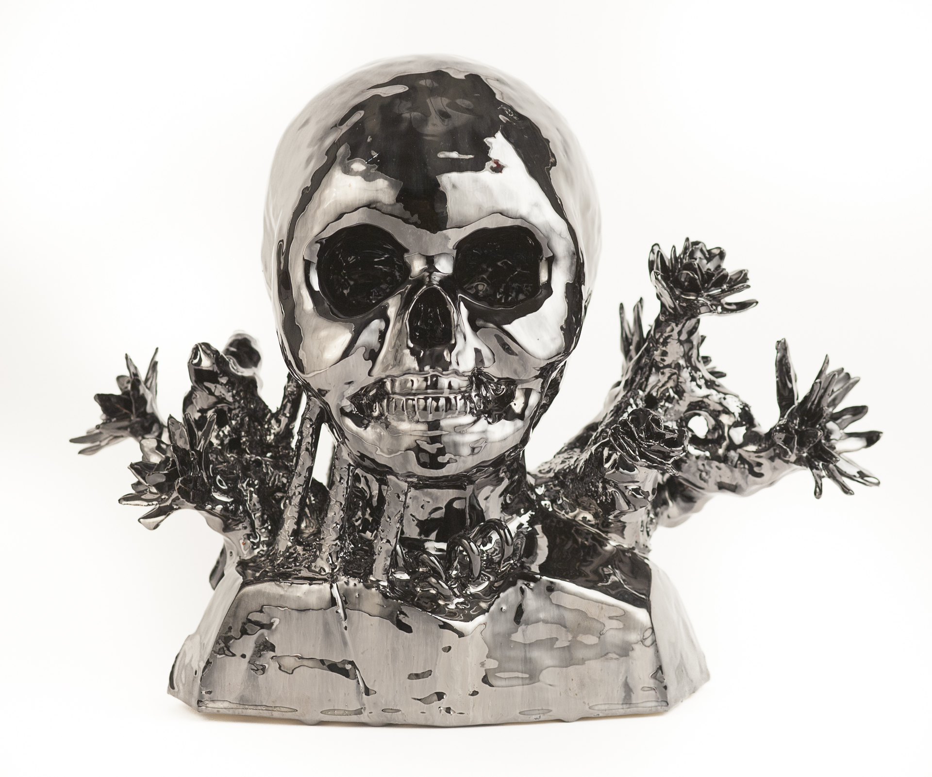 "The Death by Drowning of a Once Laughing Boy." Jacob Foran. 2015. Ceramic, glaze. 