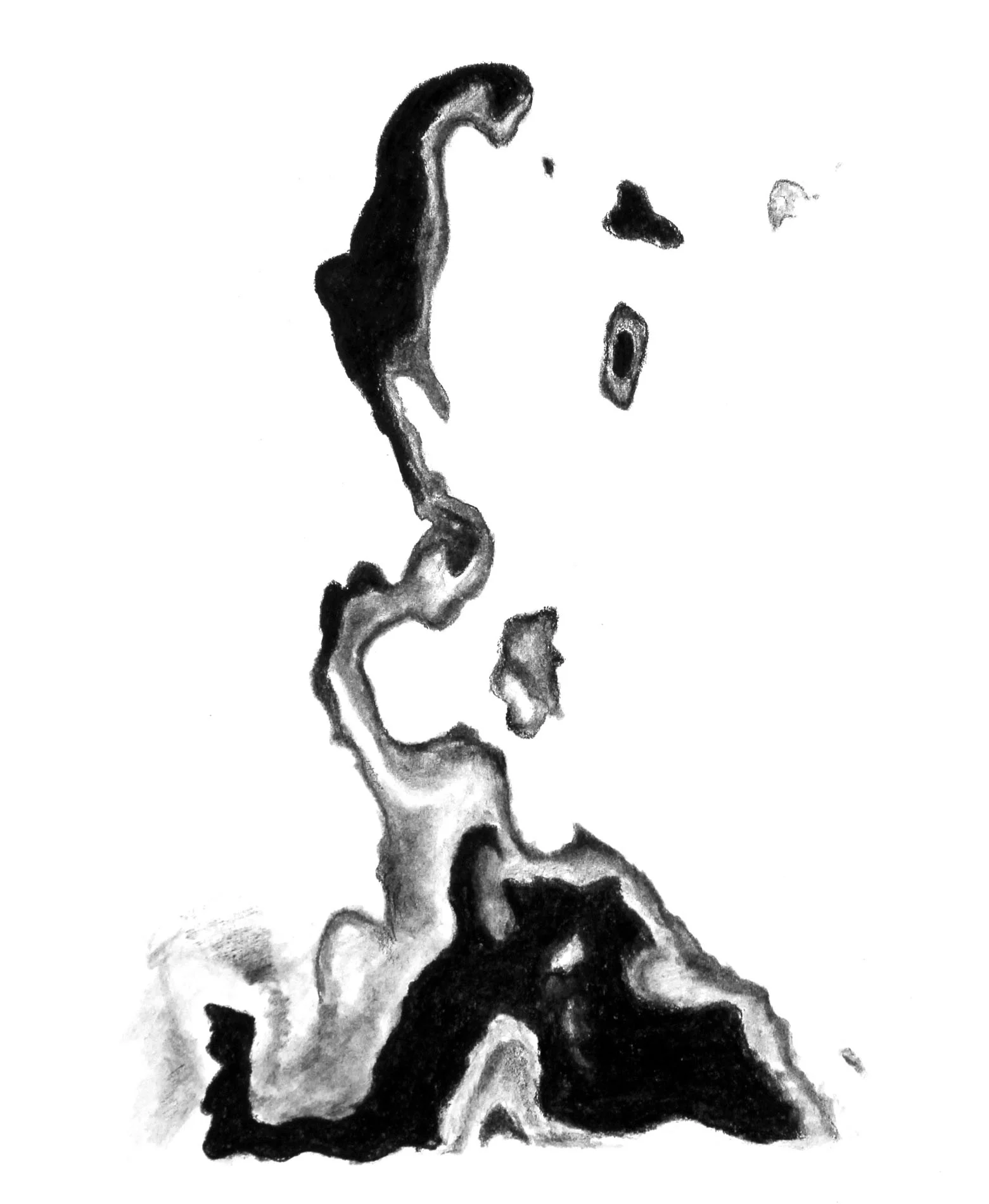 Beneath an Eyelid Lies a Moon, Head Study