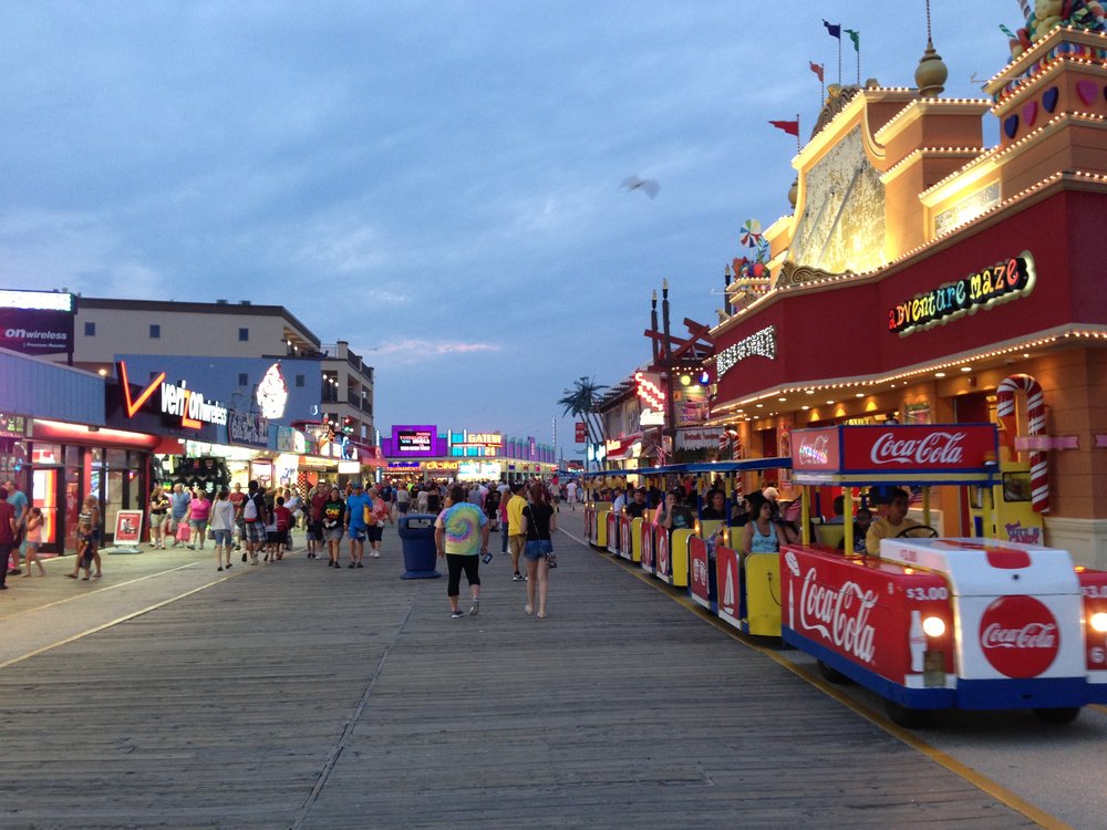 The Boards - watch the tram car please.