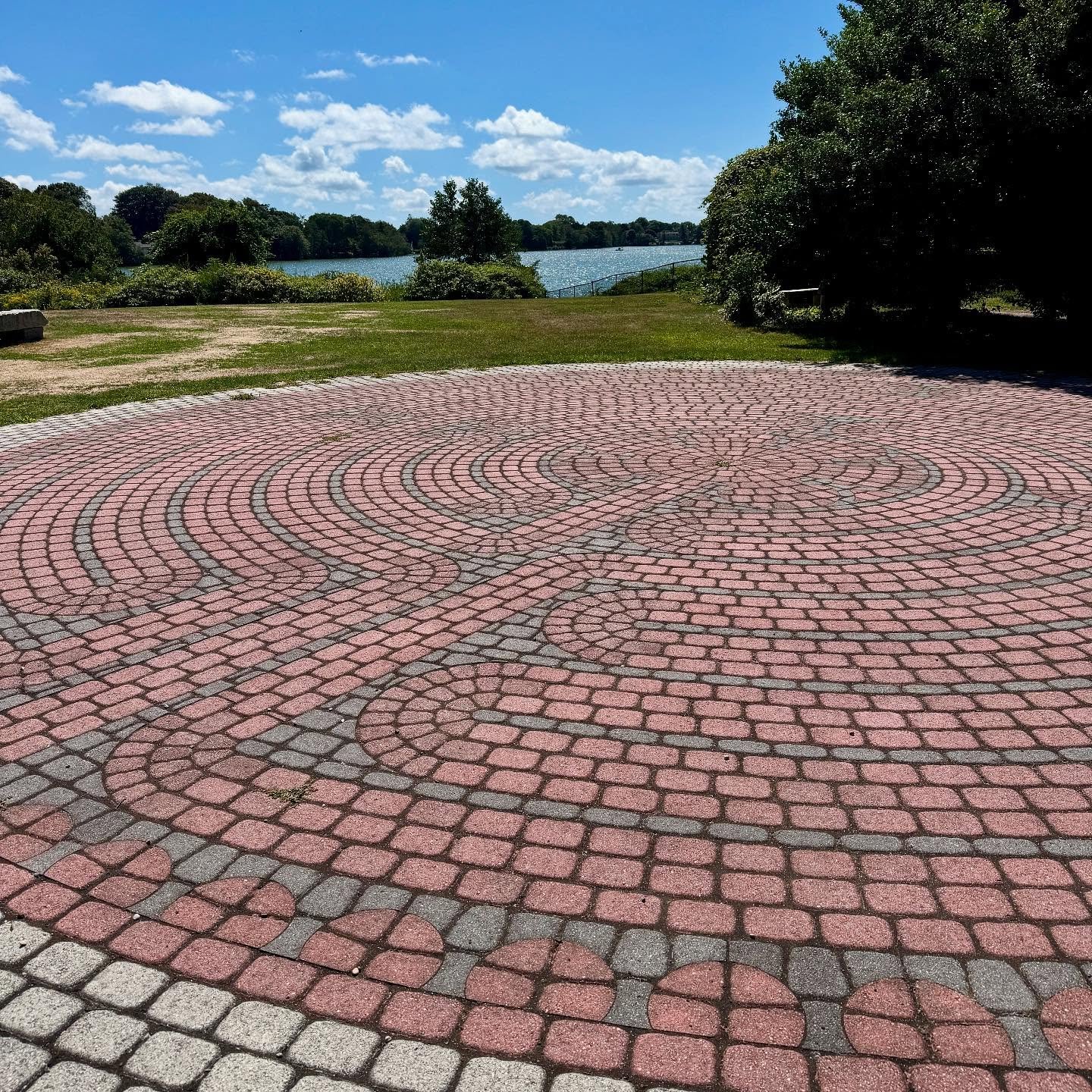 Was lucky enough to discover these two labyrinths while exploring the Falmouth and Sandwich areas of Cape Cod!