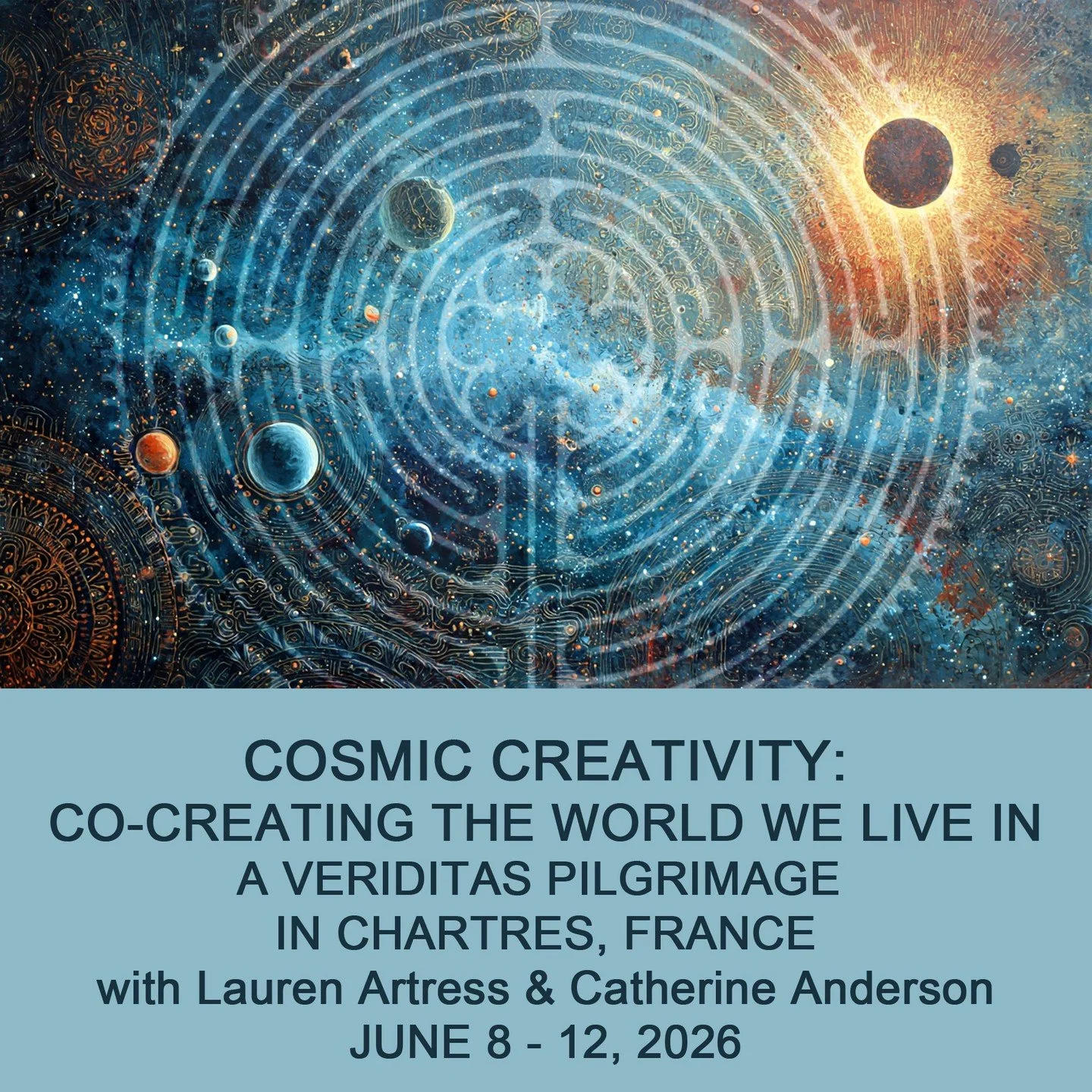 Join me in Chartres, France in June 2026 for a week of Cosmic Creativity. The week includes SoulCollage&reg; and a private evening walk on the labyrinth in Chartres Cathedral. More information on the Veriditas website www.veriditas.org
#labyrinth #so