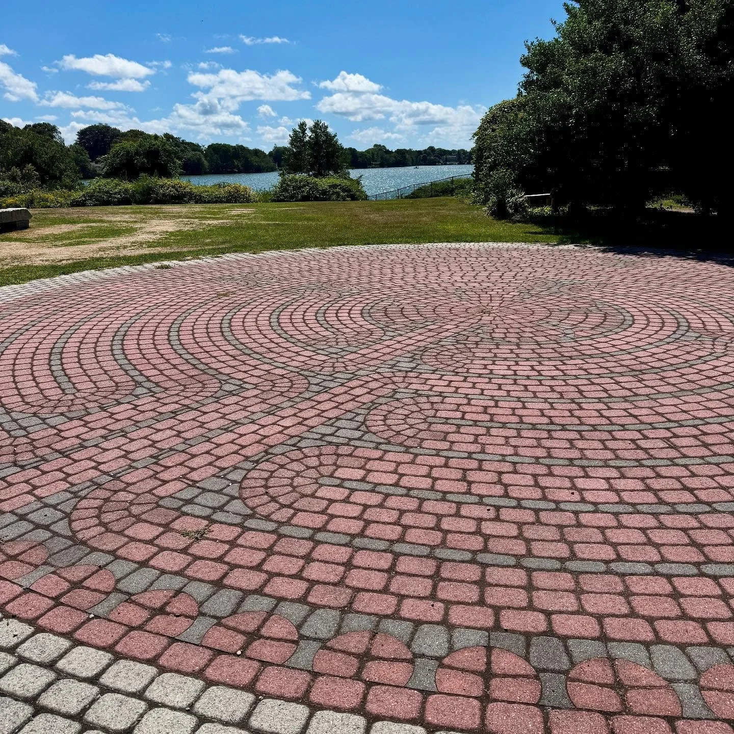 Was lucky enough to discover these two labyrinths while exploring the Falmouth and Sandwich areas of Cape Cod!