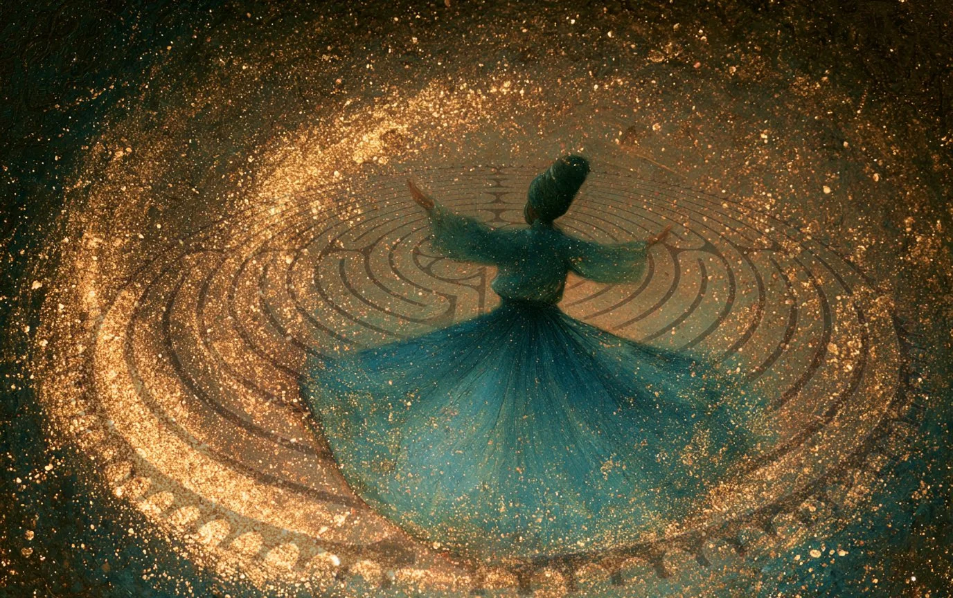 WALKING WITH THE WISDOM OF RUMI: A LABYRINTH EXPERIENCE AND PRACTICE