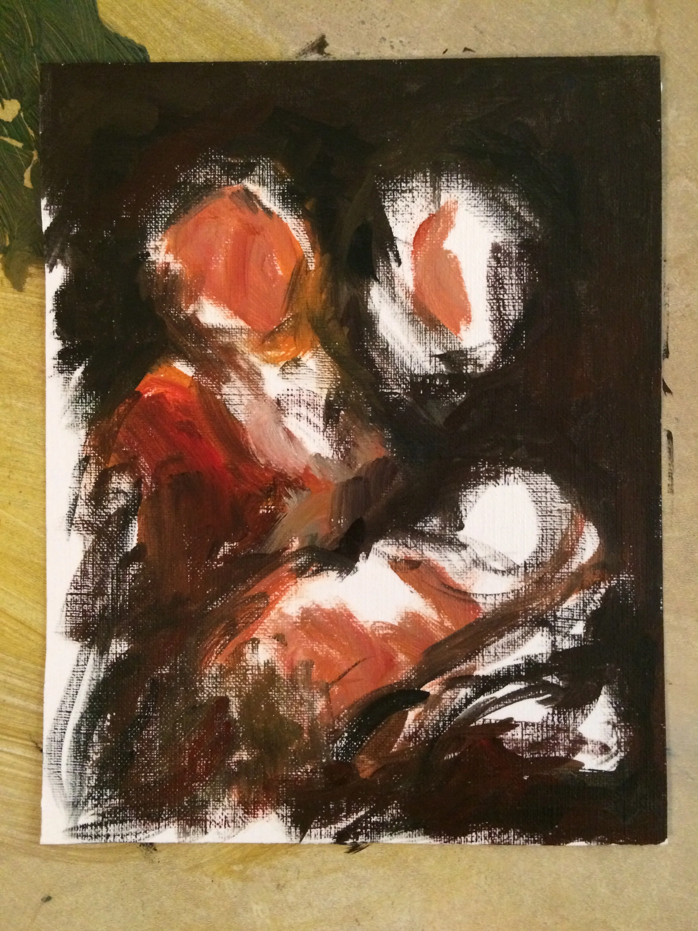 Rembrandt's Simeon, study #3