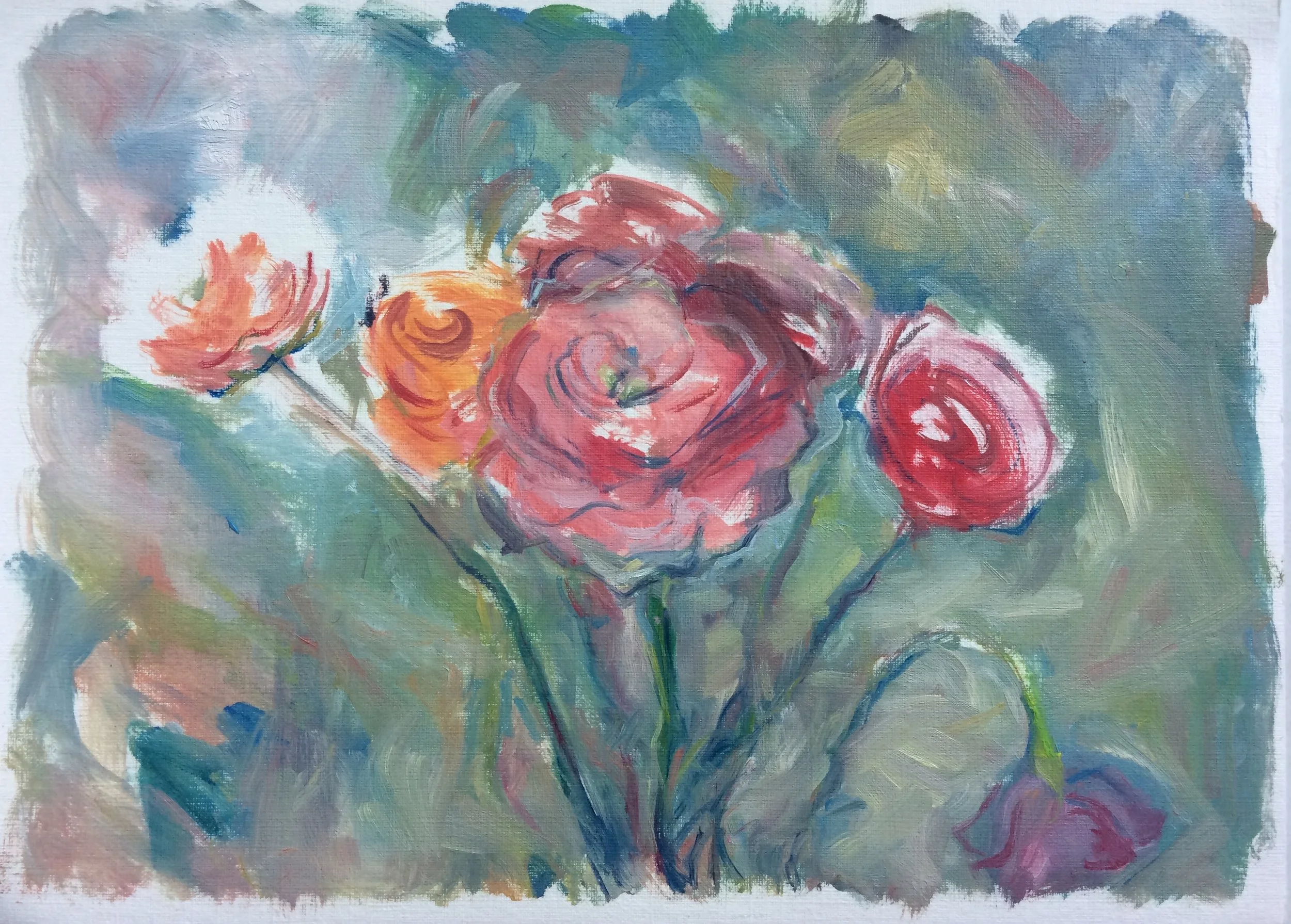Still life with flowers