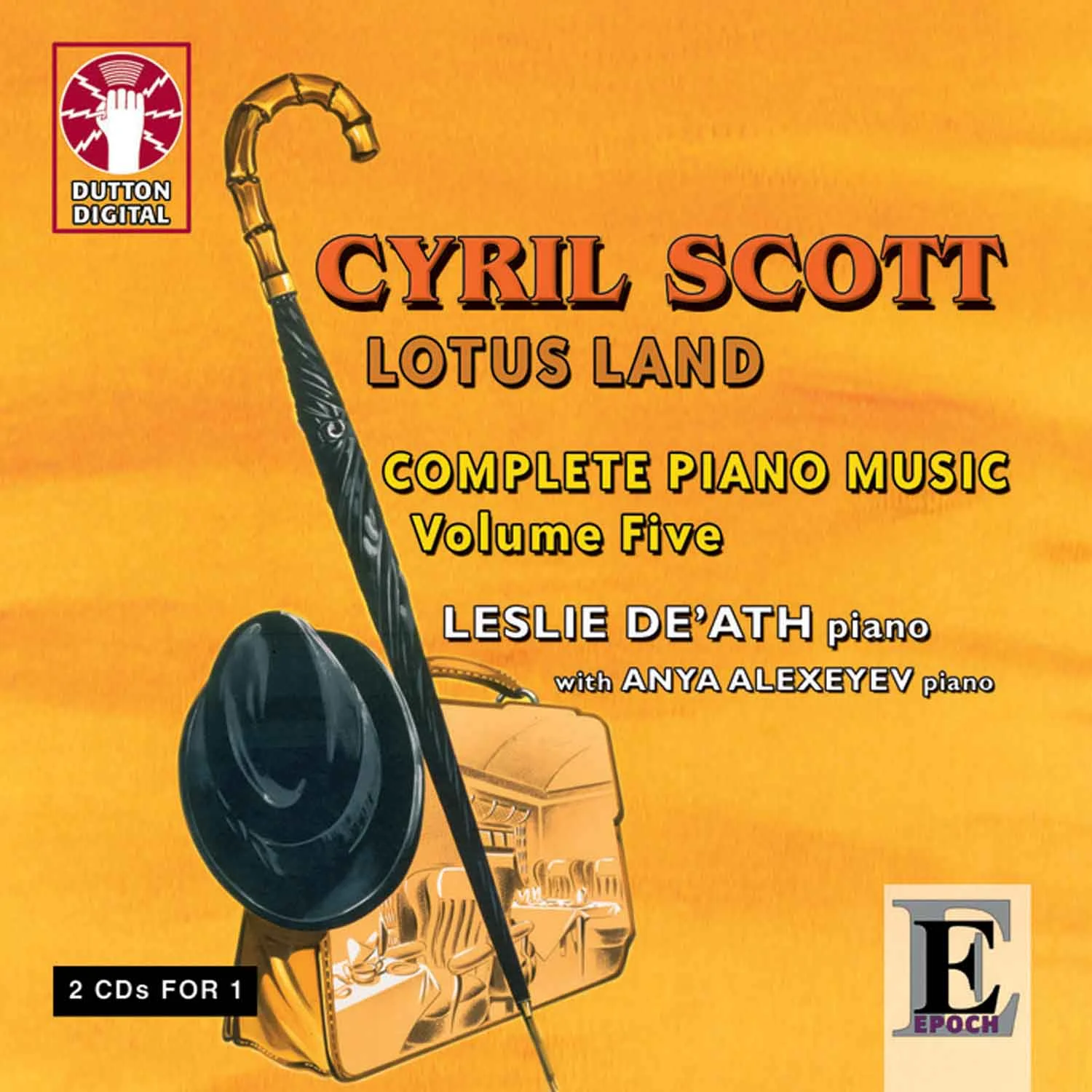 Cyril Scott COMPLETE PIANO MUSIC - VOLUME 5 LOTUS LAND