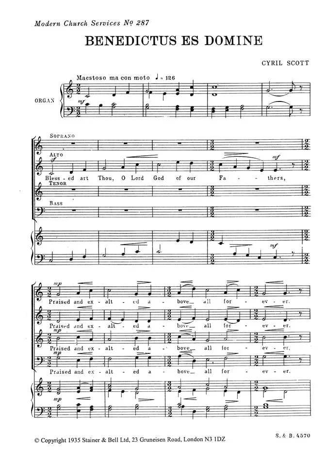 Benedictus Es Domine