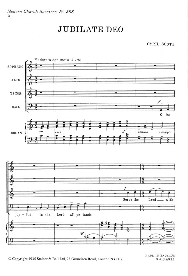 Jubilate Deo