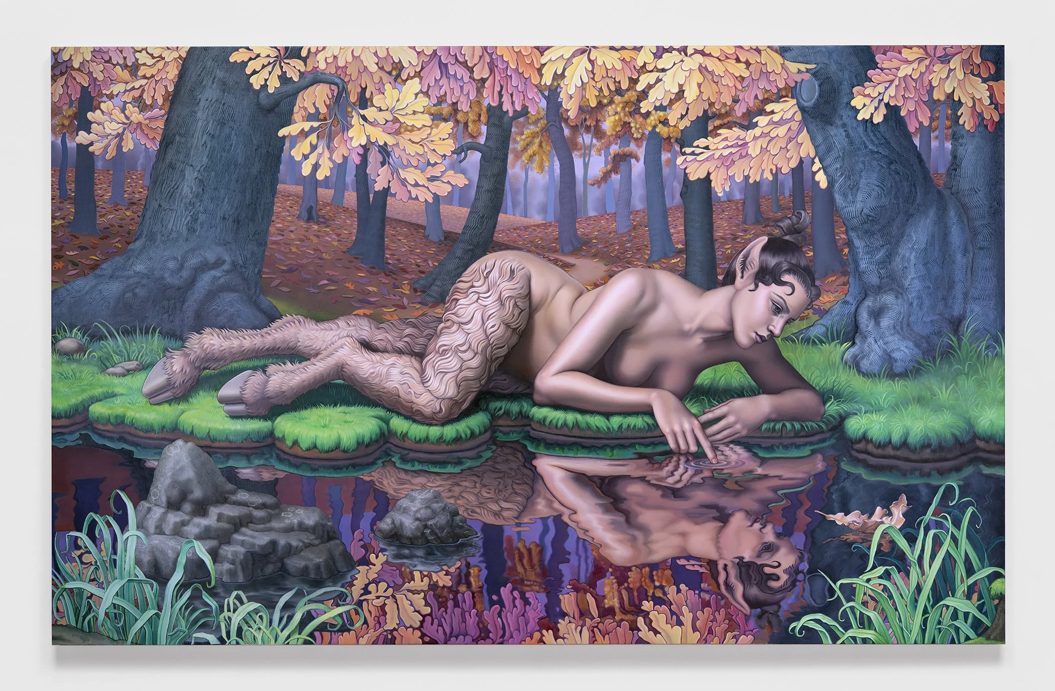Emma Steinkraus_The Faun, 2026, oil and acrylic on linen, 44 x 70 in.jpg