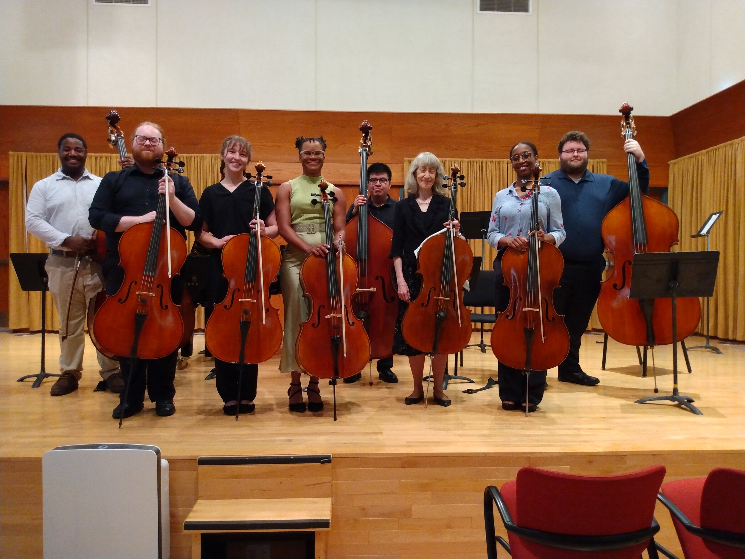Low Strings Studio Recital, Shuck Recital Hall, 2024