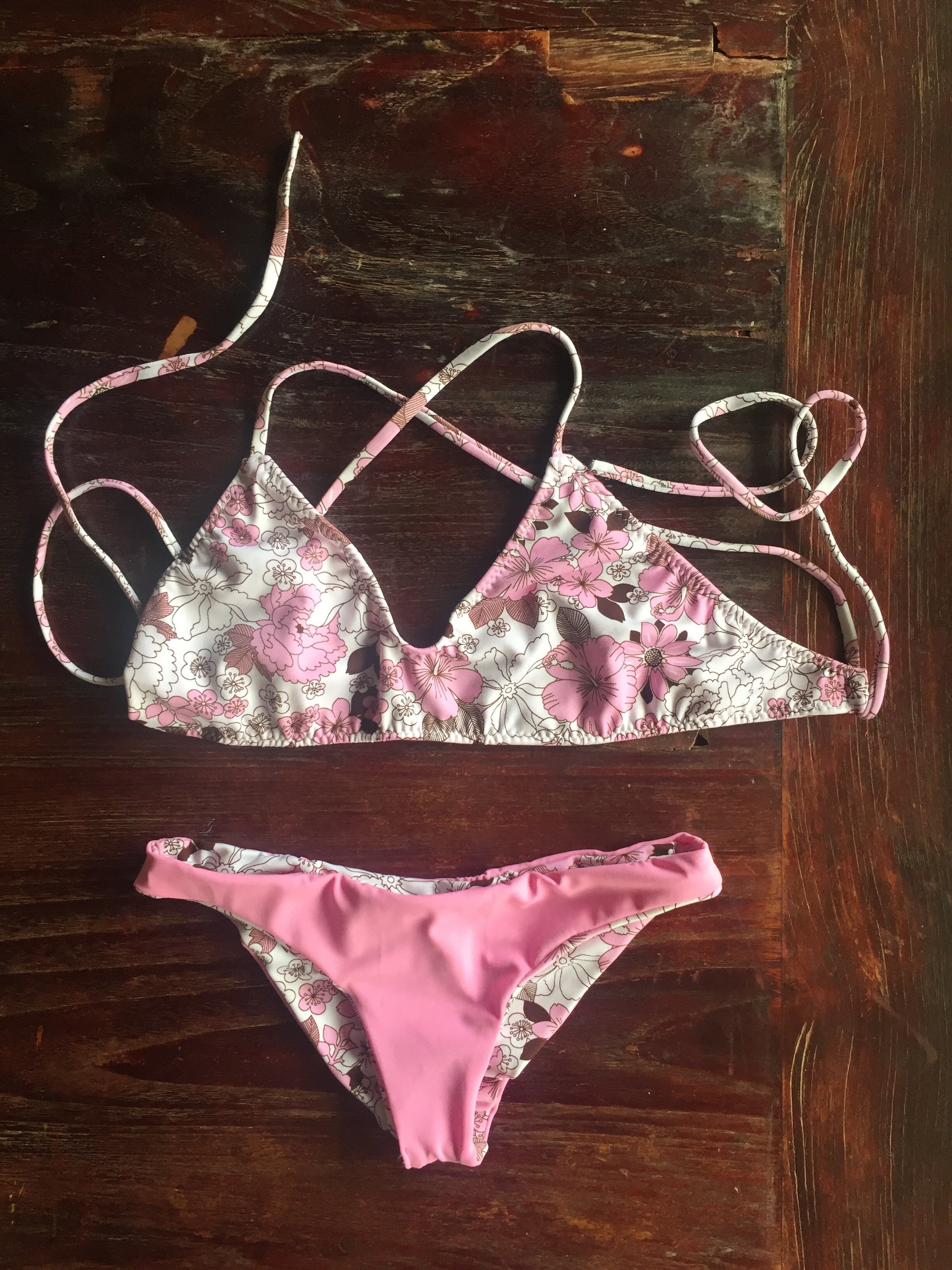 Customer Designed Top with Reversible Kelsey Bottoms