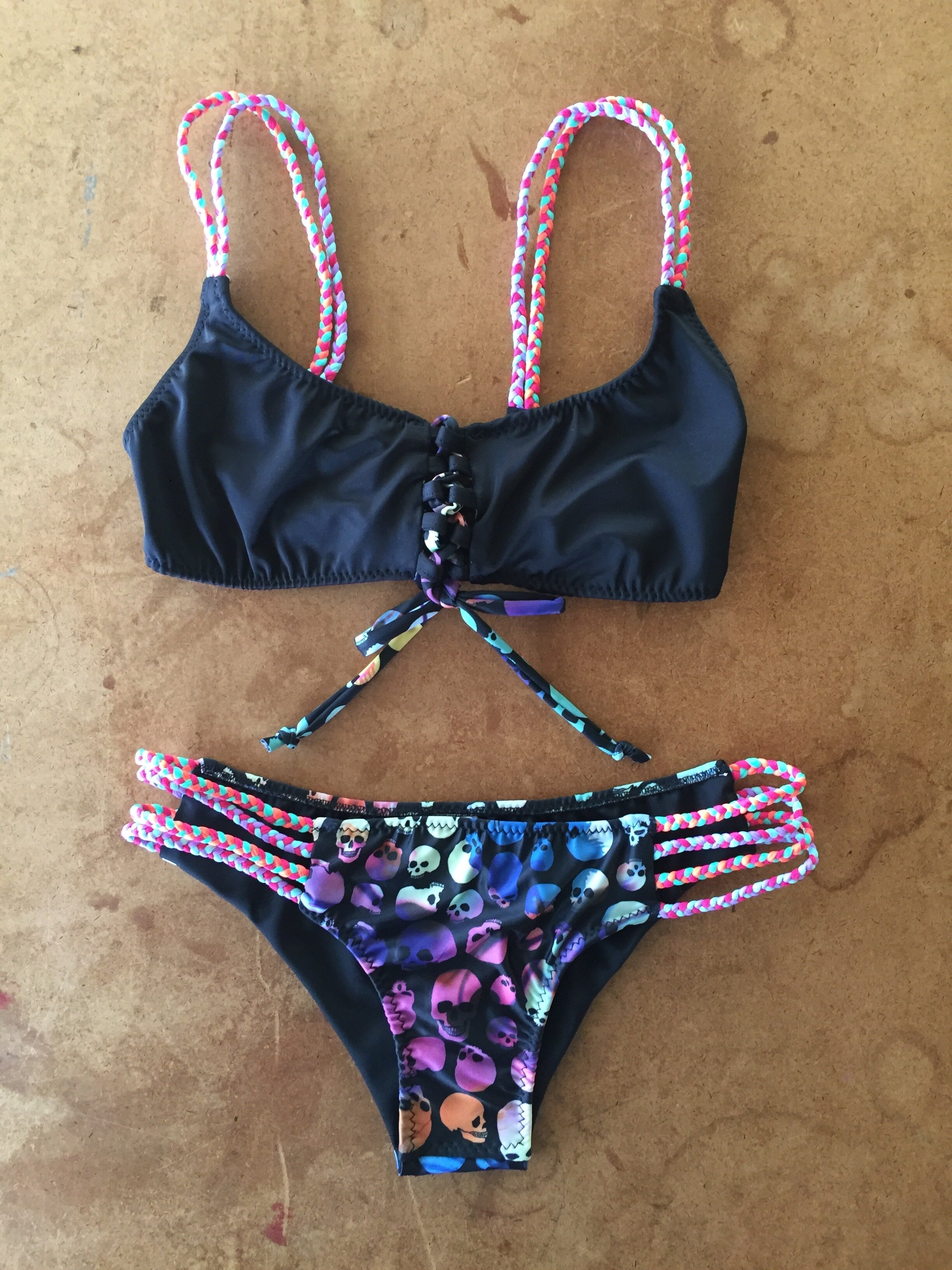 Customized Hamoa Top with Tiki Bottoms