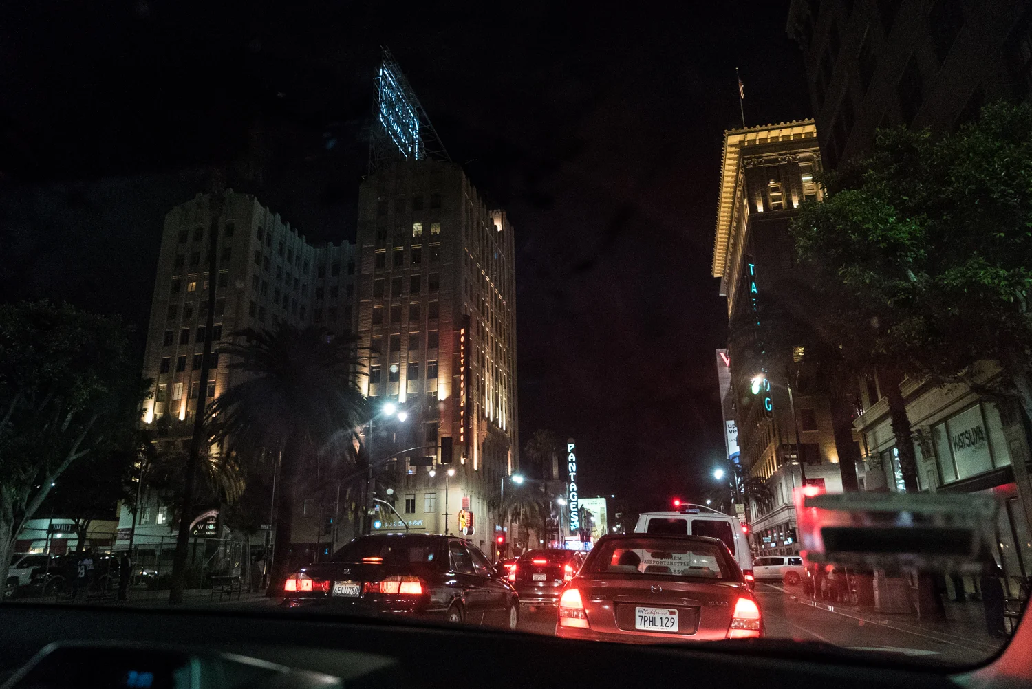 Hollywood Boulevard at 16,000 ISO!