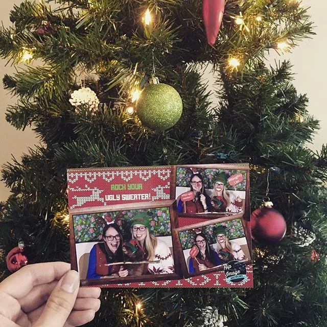 Christmas is only a week away which means we are officially living in our 🎄 sweaters! Here's a throwback to our @hipimage photobooth fun at @calgarychamber's #SBWYYC last year 😂
.
.
.
.
.
#yyc #yycliving #yycnow #capturecalgary #captureyyc #calgary
