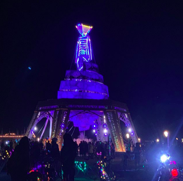 The man of Burning Man