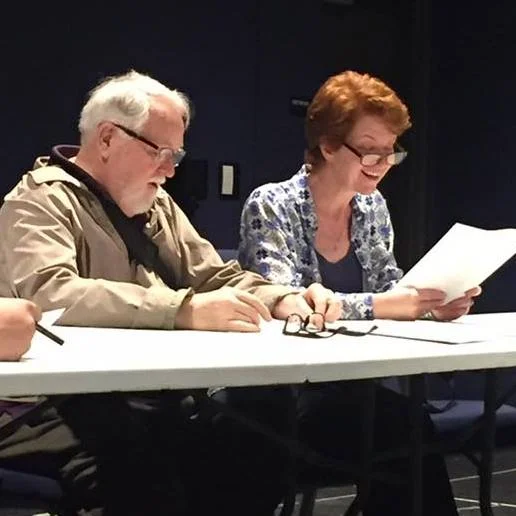 Reading new work with the amazing Dakin Matthews at the Antaeus Playwrights Lab