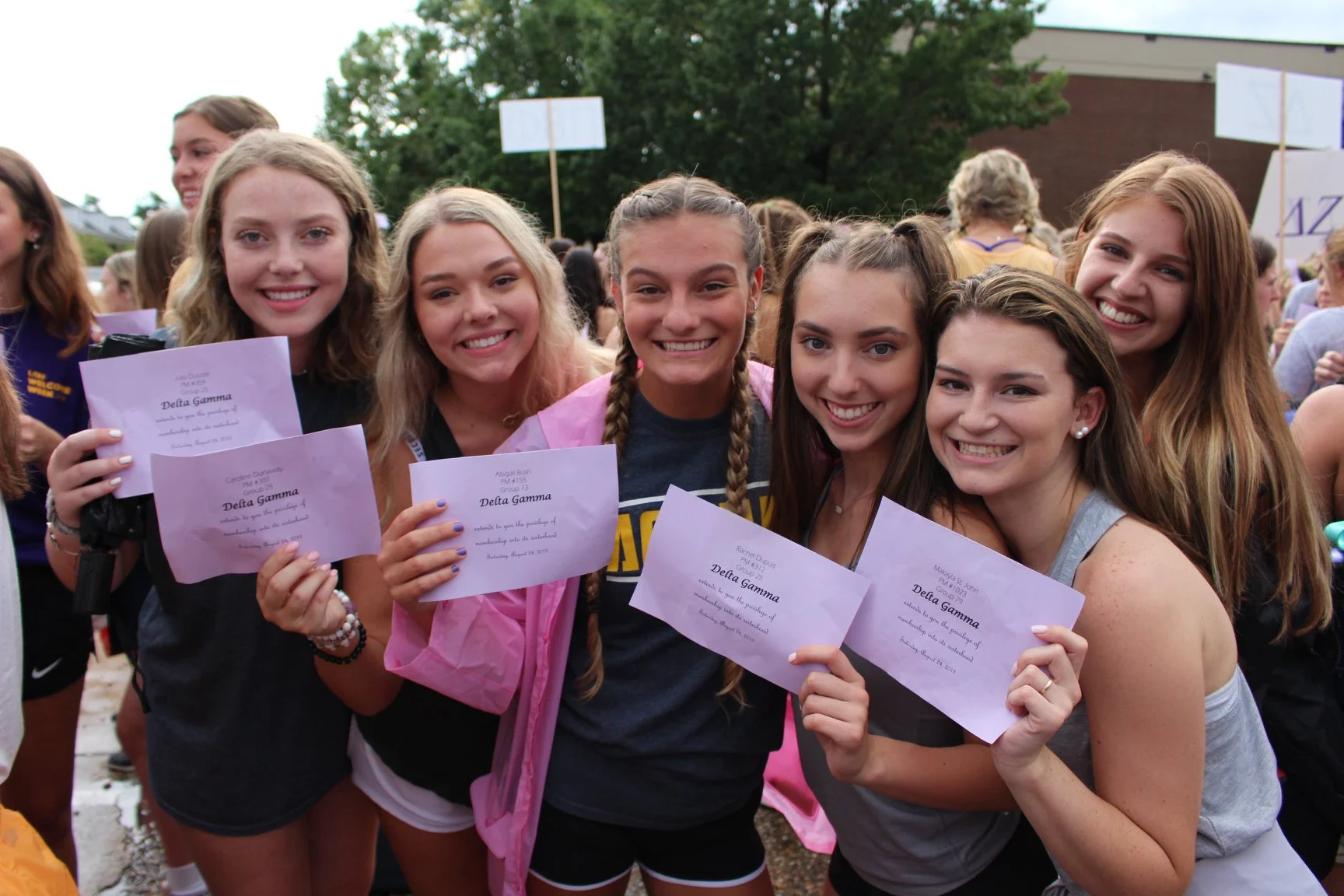 Welcome 2019 Gamma Zetas!