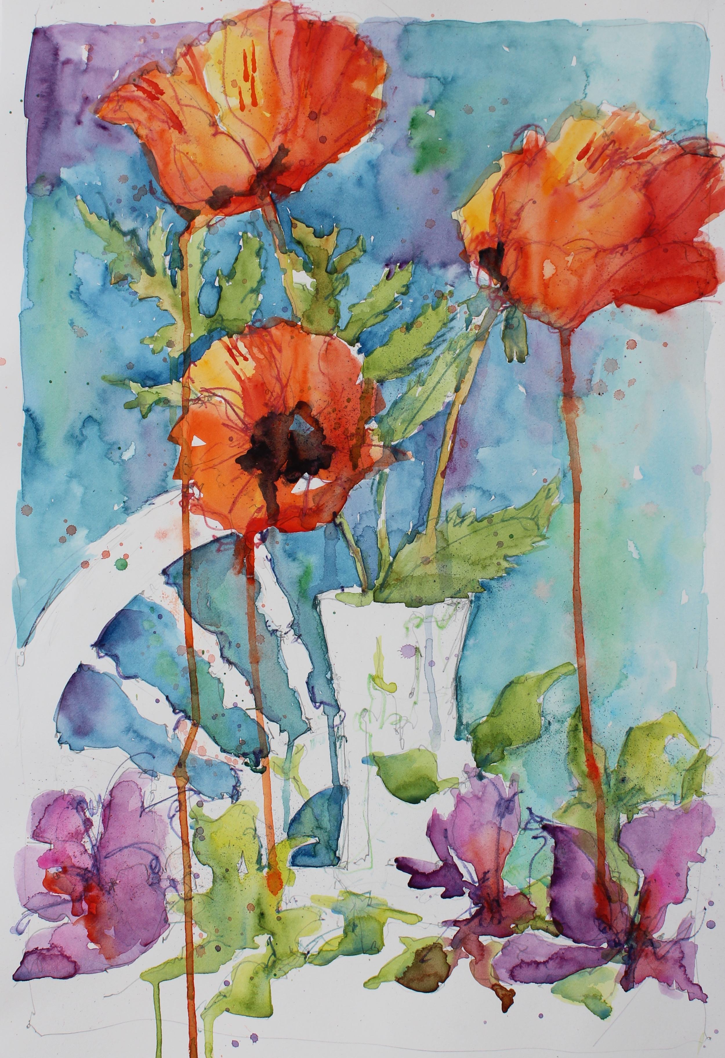 Still Life with Poppies