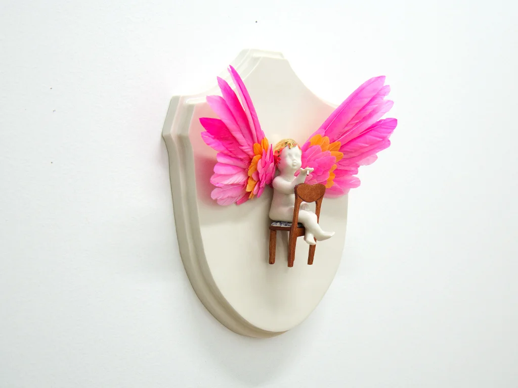 Fallen, 2016 Porcelain + mixed media