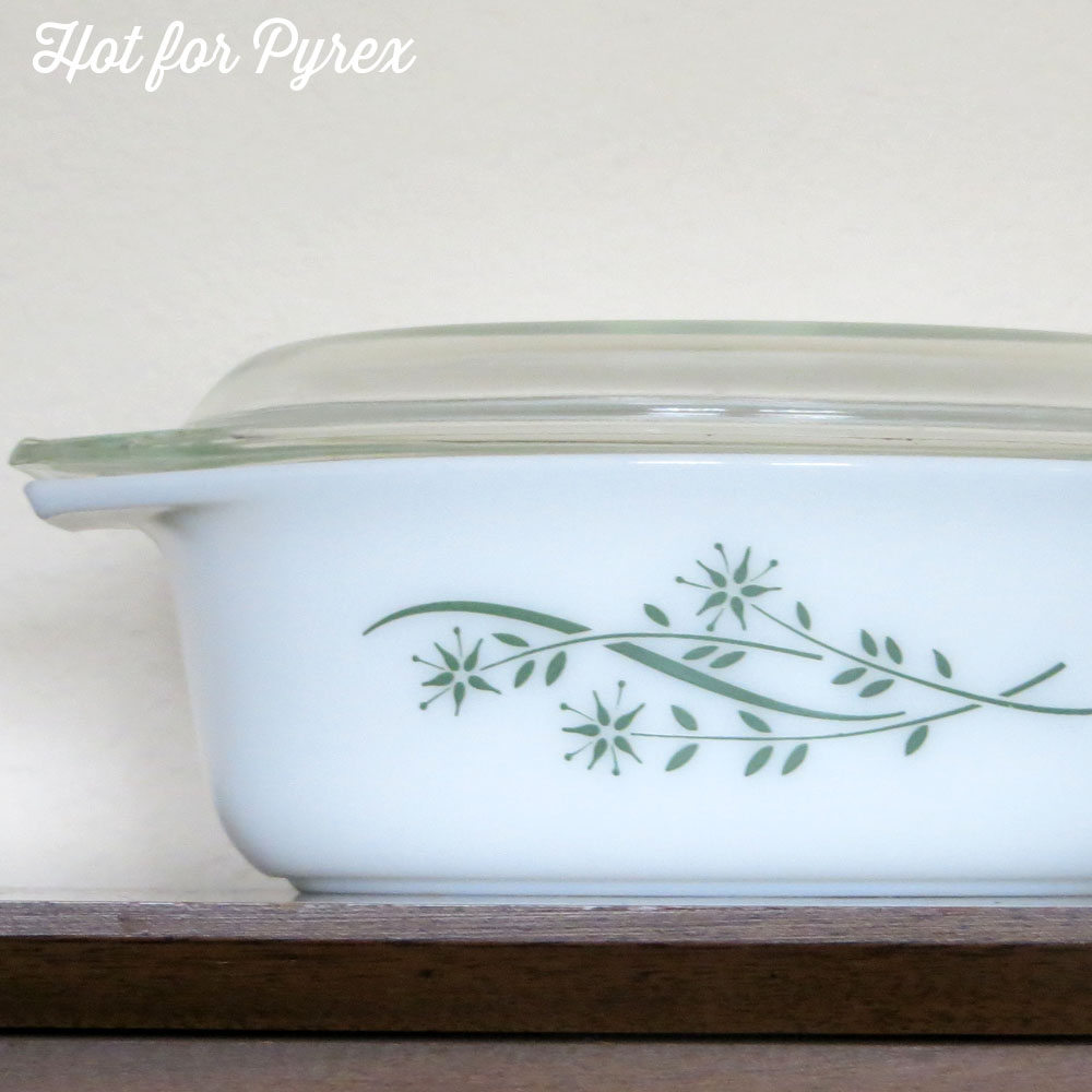 1960 Floral Casserole