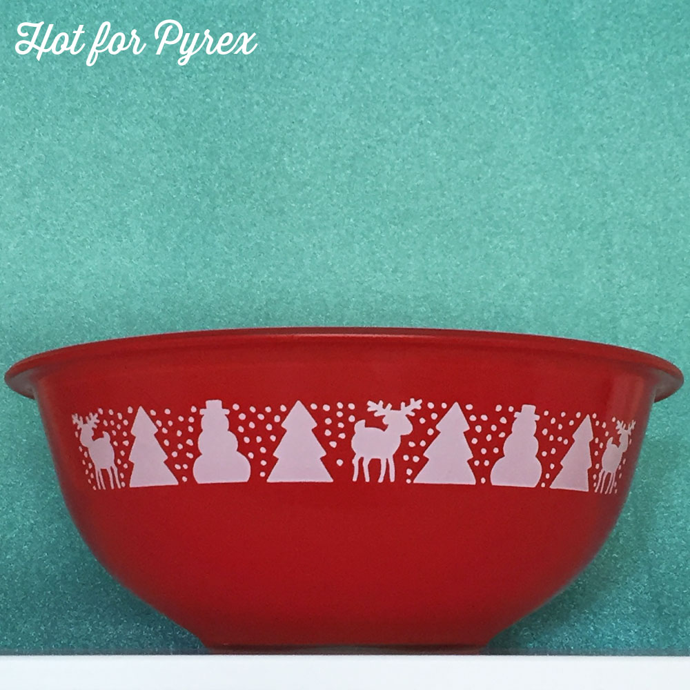 1990 Winter Festival Clear-Bottom Bowl