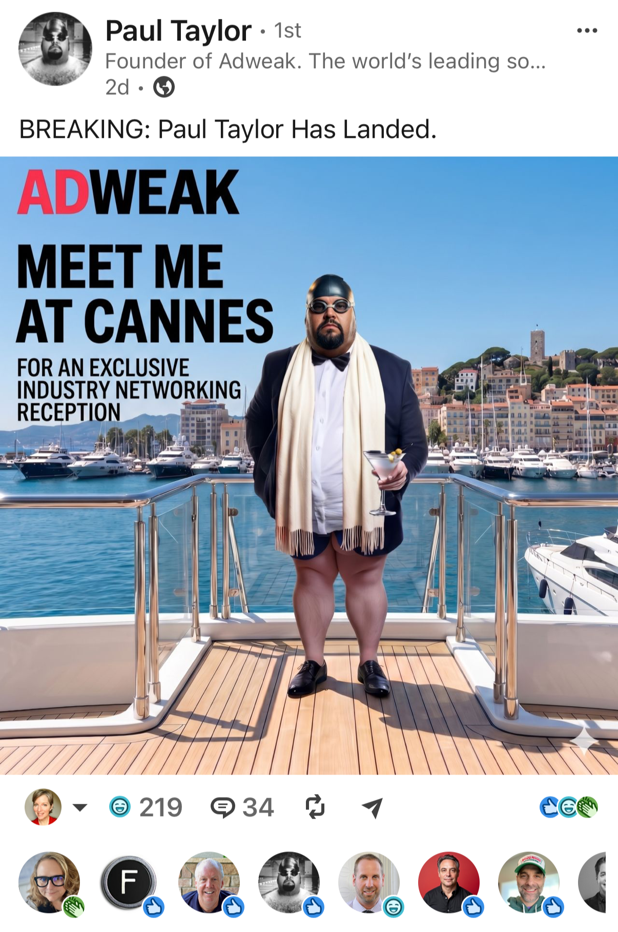 Paul Goes to Cannes | Campaign