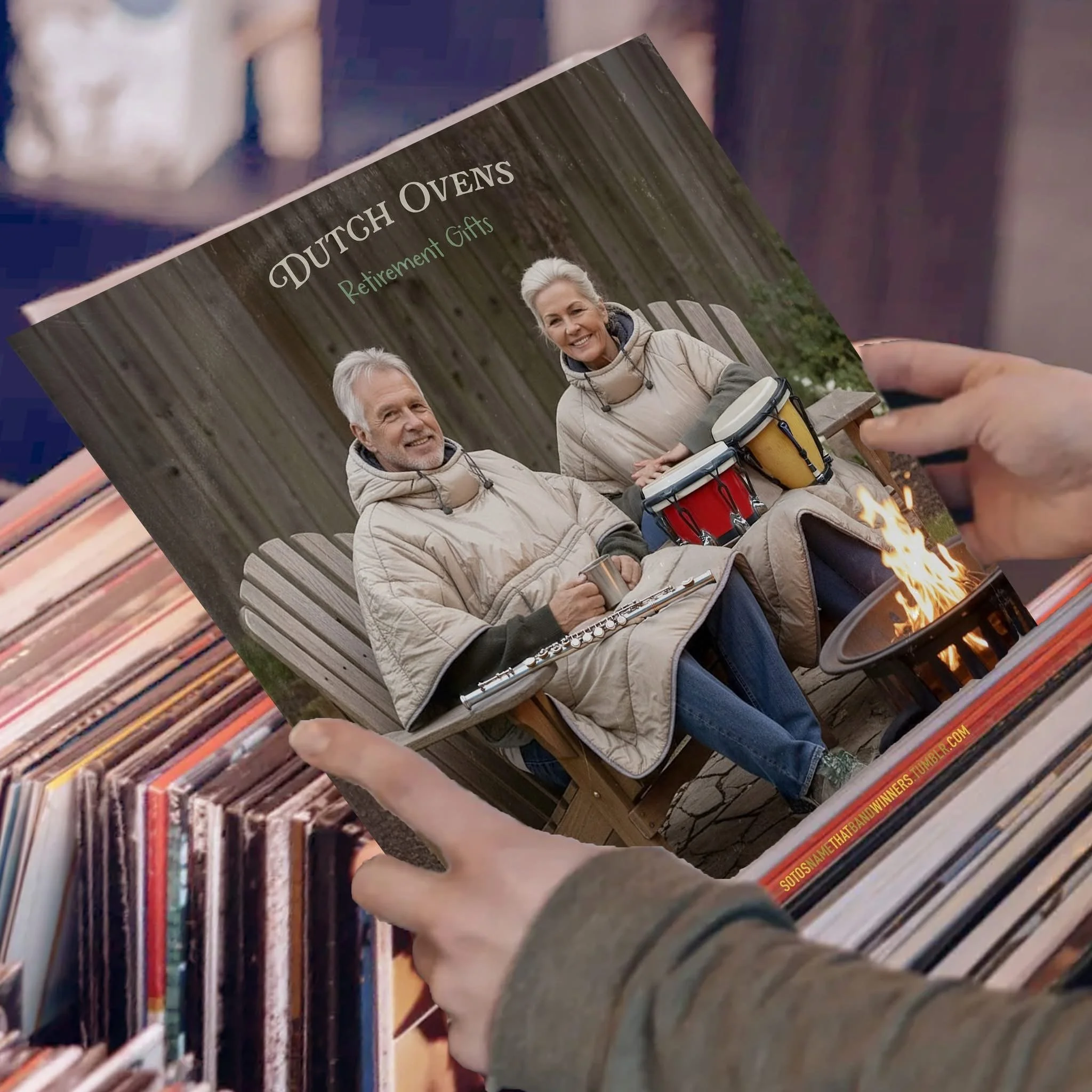  Band Name Winner “Dutch Ovens”:  Dion Hughes  Album Name Winner “Retirement Gifts”:  Lesly Pyle  