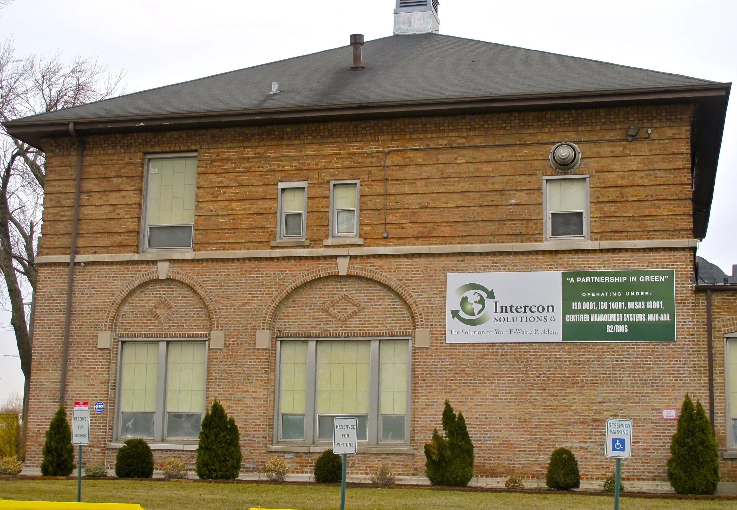 Intercon Solutions office and facility in Chicago Heights, Illinois. 2014. Copyright BAN.