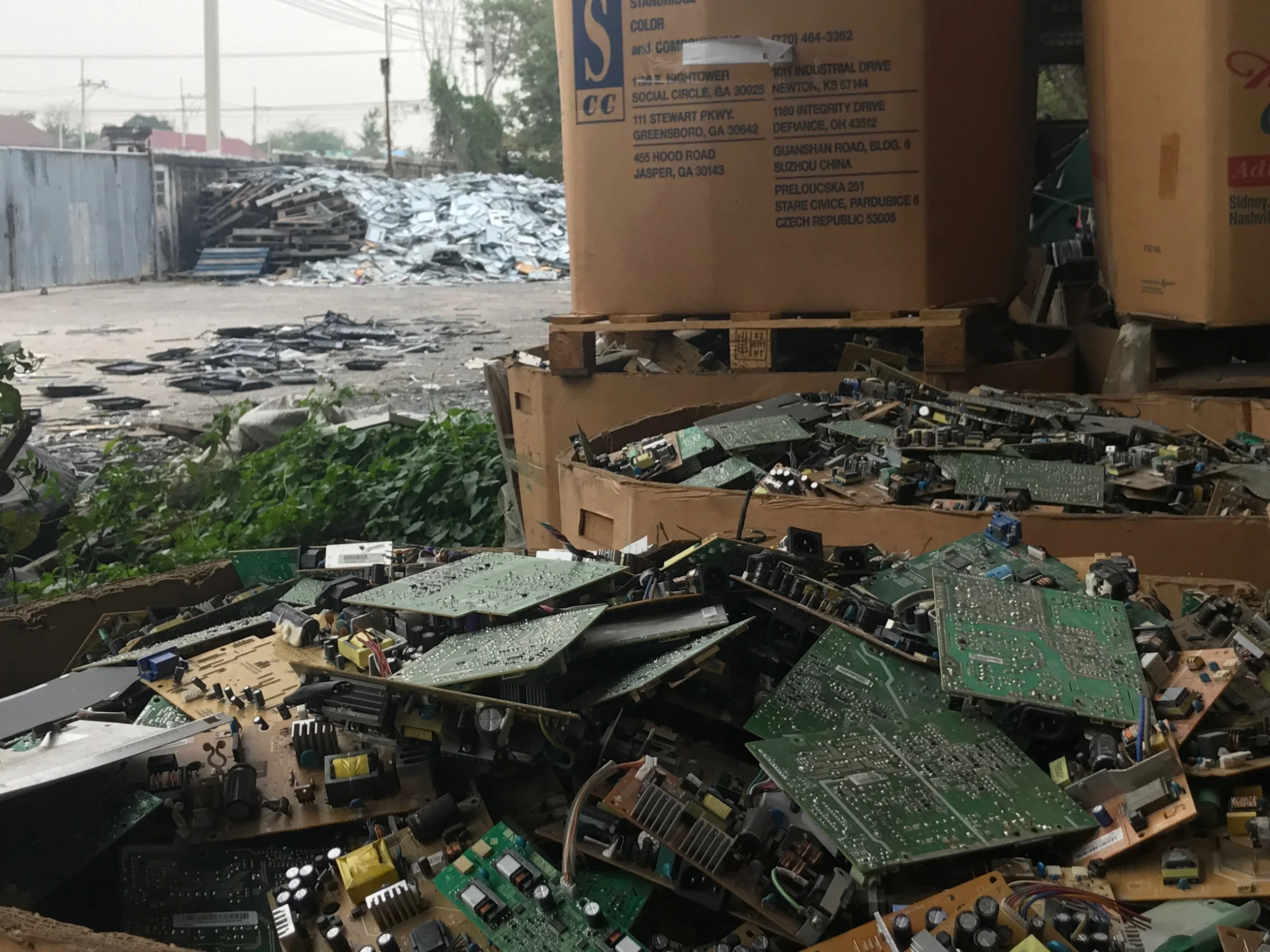 Watchdog Group Uses GPS Trackers to Discover Illegal Electronic Waste Exports from Europe to Africa and Asia