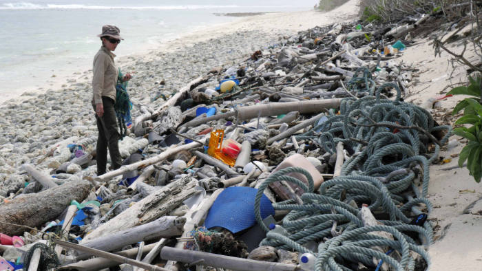 Millions of pieces of plastic waste found on remote island chain