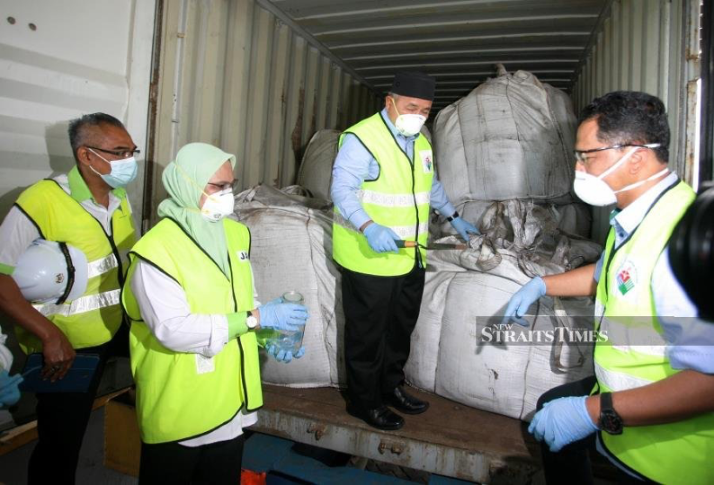 110 containers of toxic waste discovered at Tg Pelepas Port