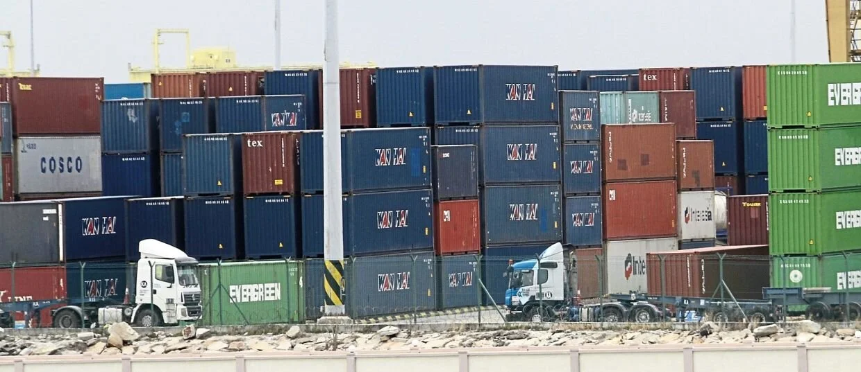 About 100 containers of plastic waste still sitting at NBCT